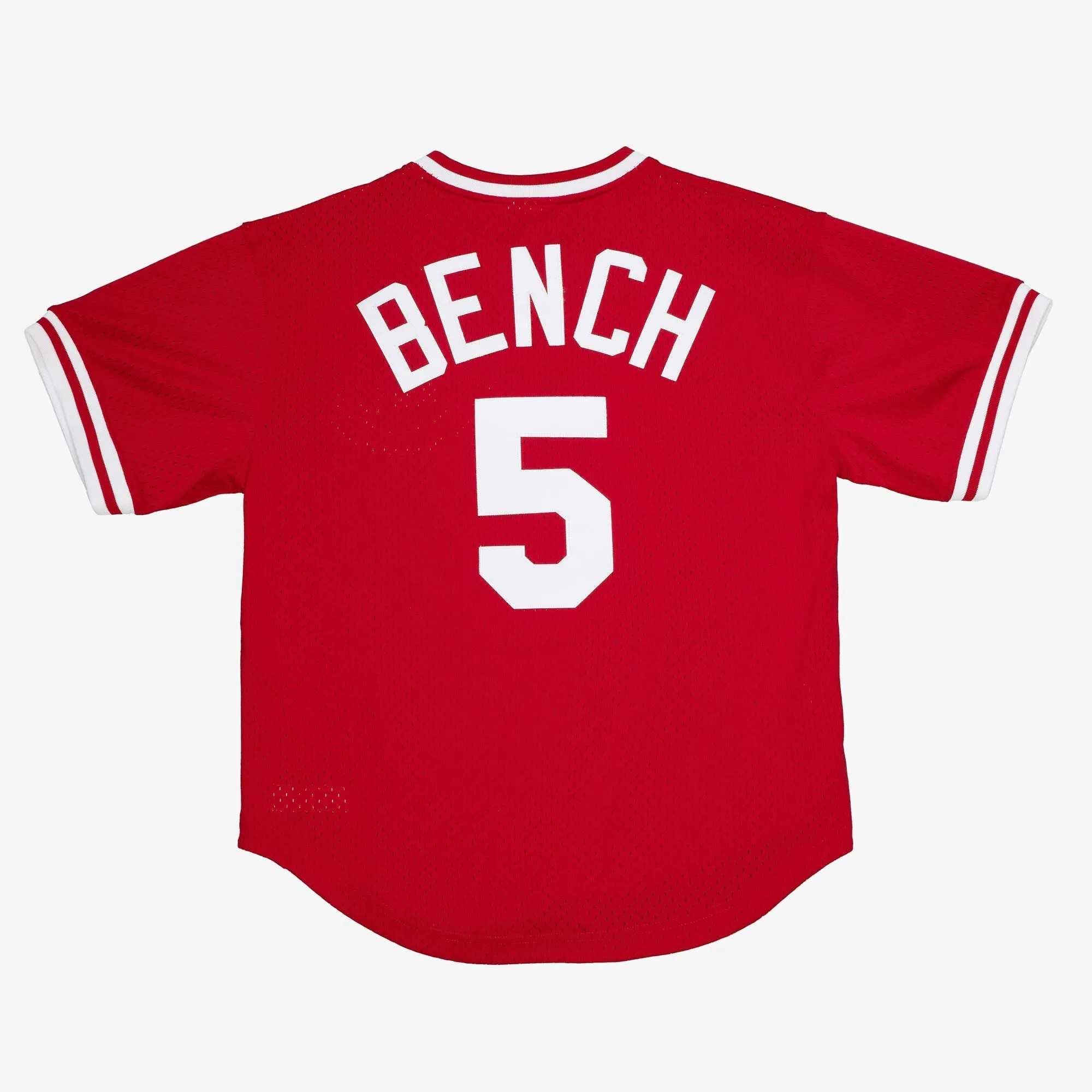 Mitchell & Ness Men's MLB Authentic Bp Jersey - Pullover Reds 1983 Johnny Bench Jerseys sold by Zulily product image thumbnail 2
