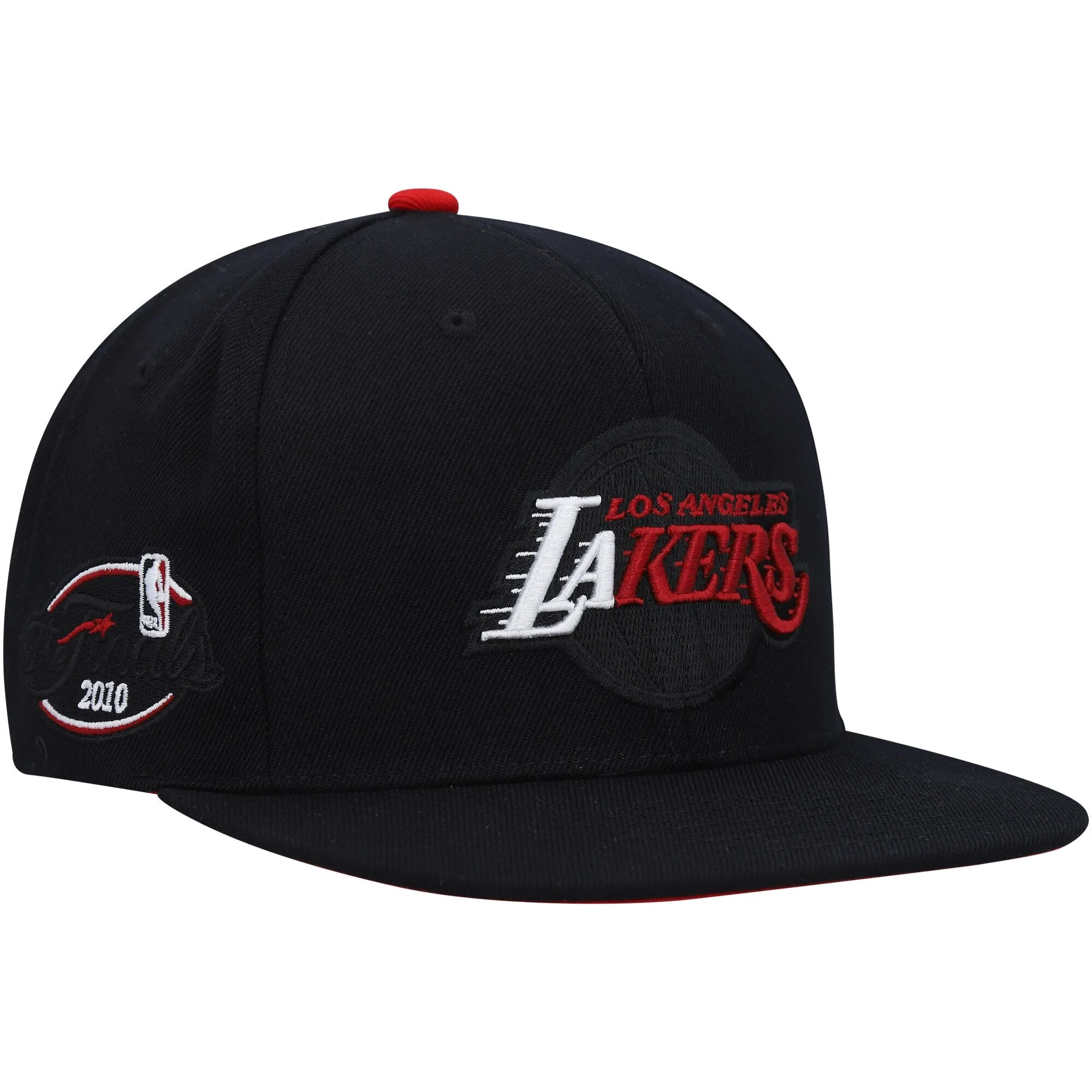 Mitchell & Ness Men's NBA Born And Bred Snapback Lakers Snapback Caps sold by Zulily