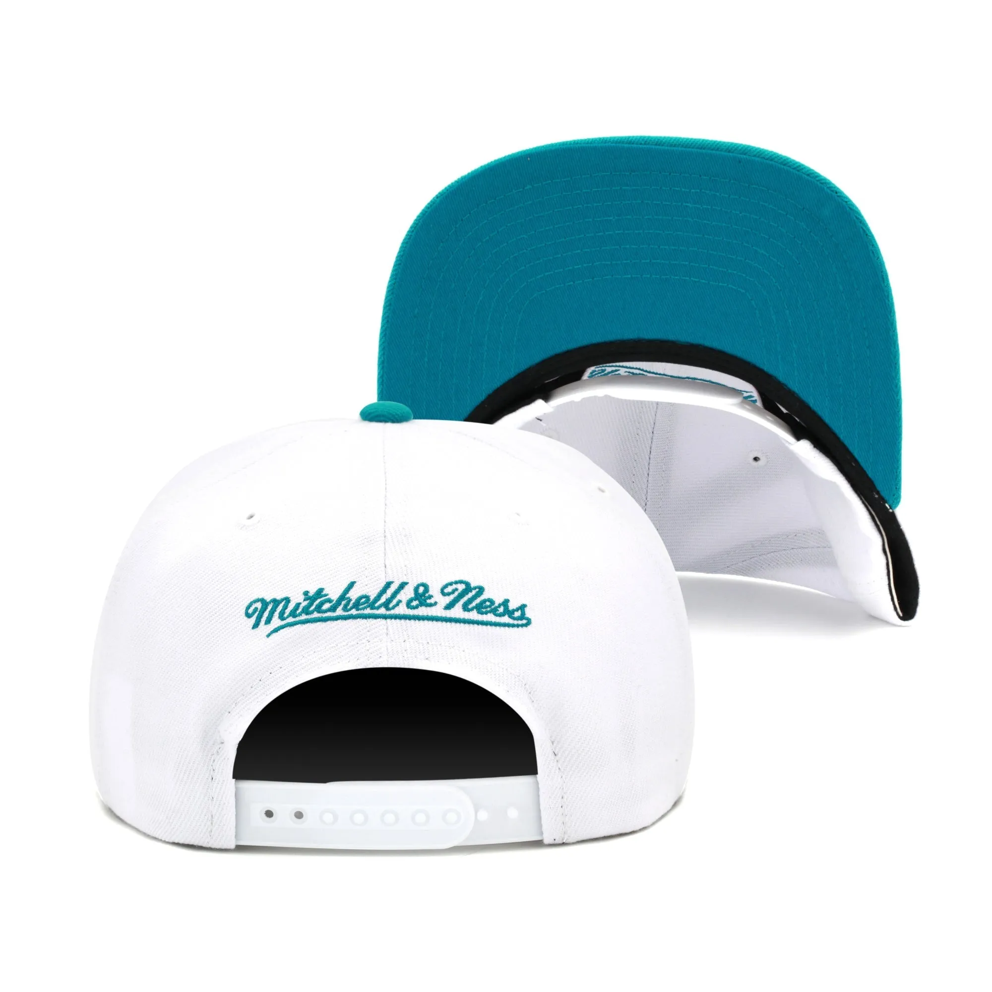 Mitchell & Ness Men's NBA Core Basic Snapback Hornets Snapback Caps sold by Zulily product image thumbnail 3