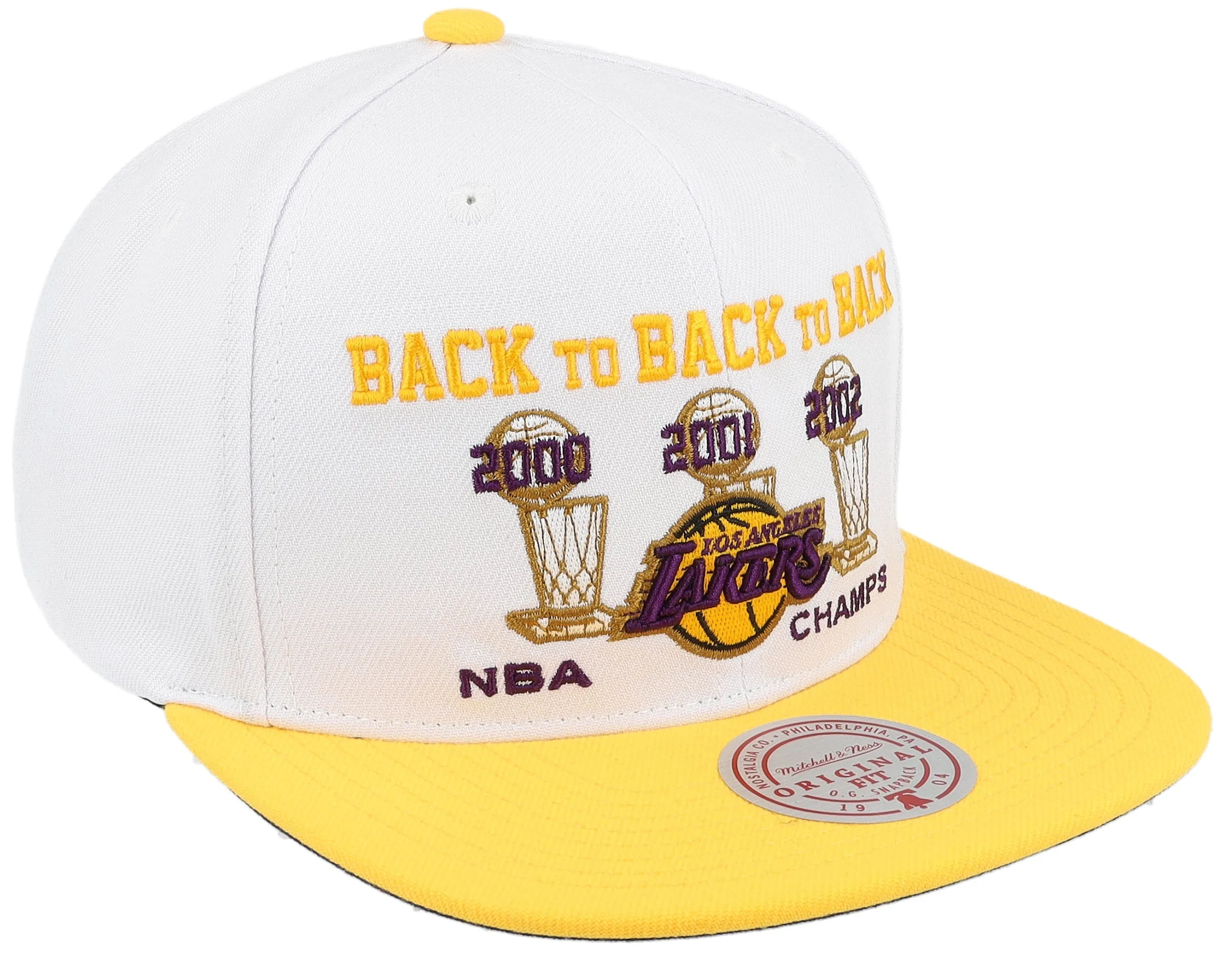Mitchell & Ness Men's NBA 00-02 Champ Flipside Snapback Hwc Lakers Snapback Caps sold by Zulily product image thumbnail 2