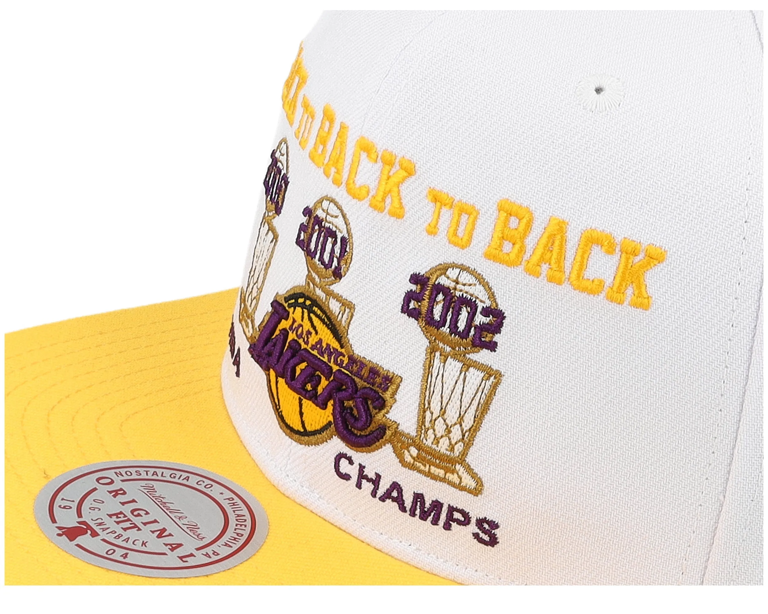 Mitchell & Ness Men's NBA 00-02 Champ Flipside Snapback Hwc Lakers Snapback Caps sold by Zulily product image thumbnail 3
