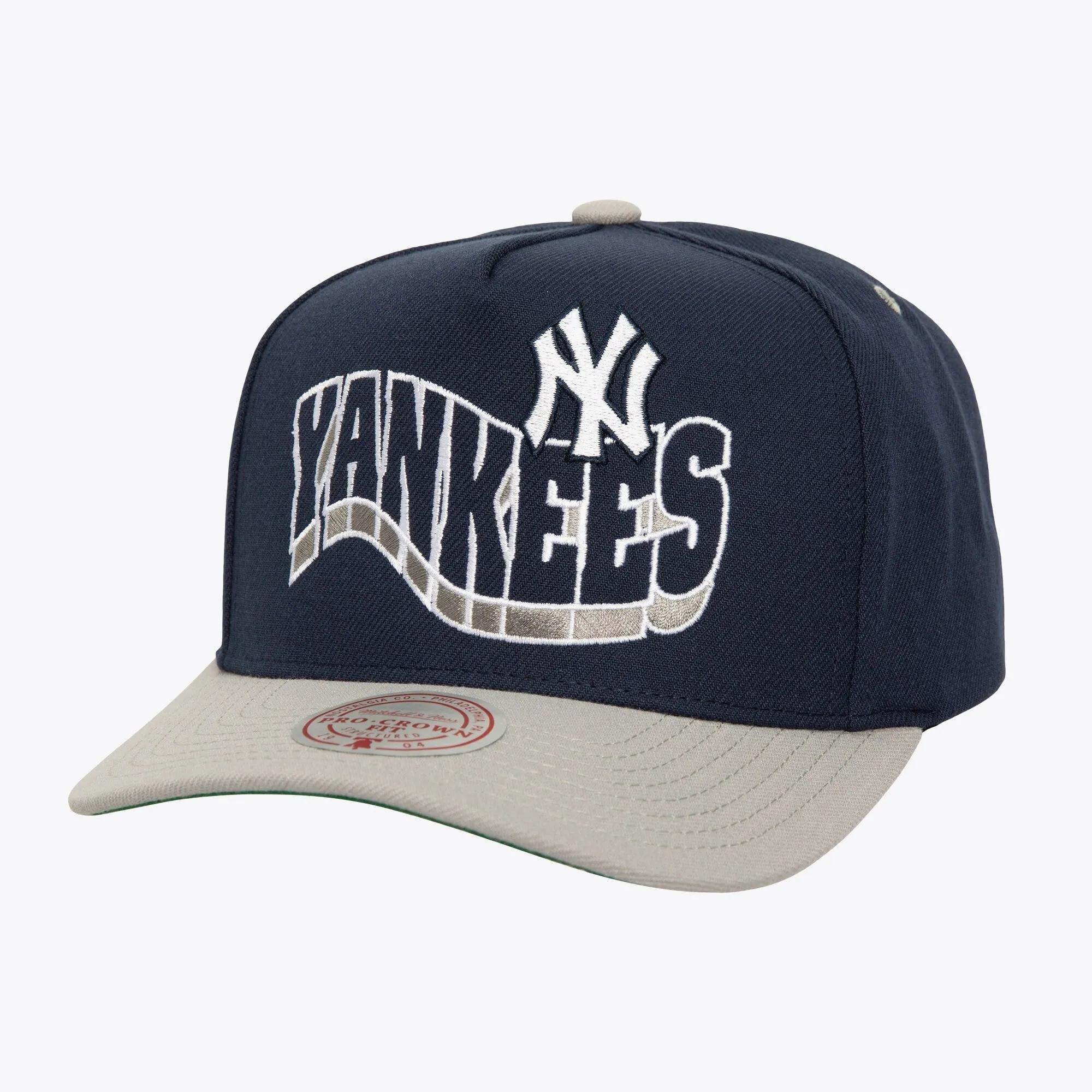 Mitchell & Ness Men's MLB Wavy Pro Snapback Yankees Snapback Caps sold by Zulily