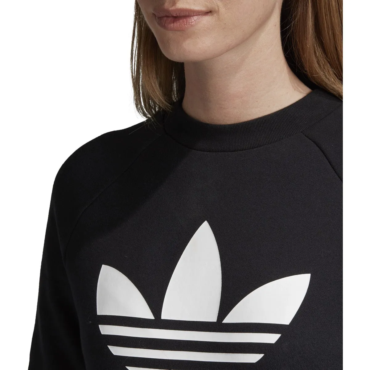 adidas Women's Originals Trefoil Crewneck Sweatshirt sold by Zulily product image thumbnail 4