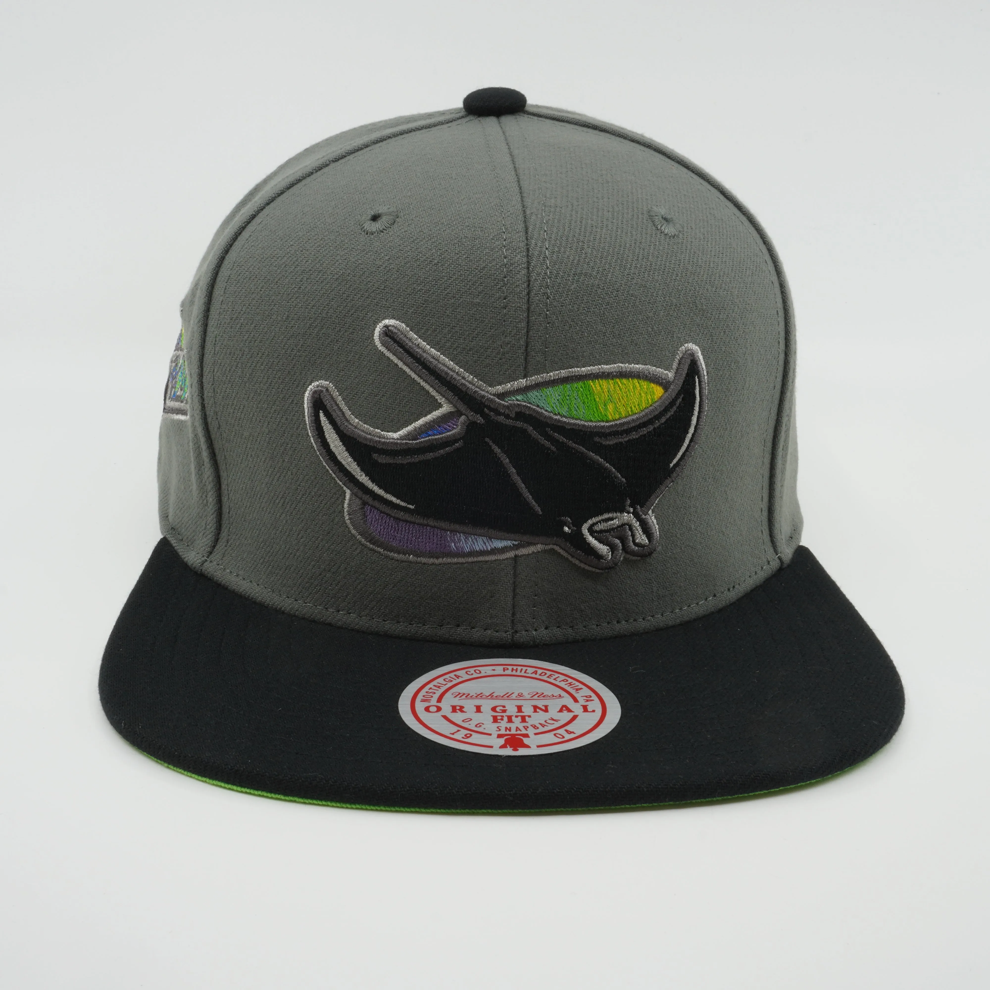 Mitchell & Ness Men's MLB Storm Front Snapback Coop Rays Snapback Caps sold by Zulily product image thumbnail 2