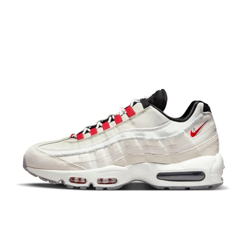 Nike Men's Air Max 95 'Light Bone Habanero Red' Sneakers sold by Zulily
