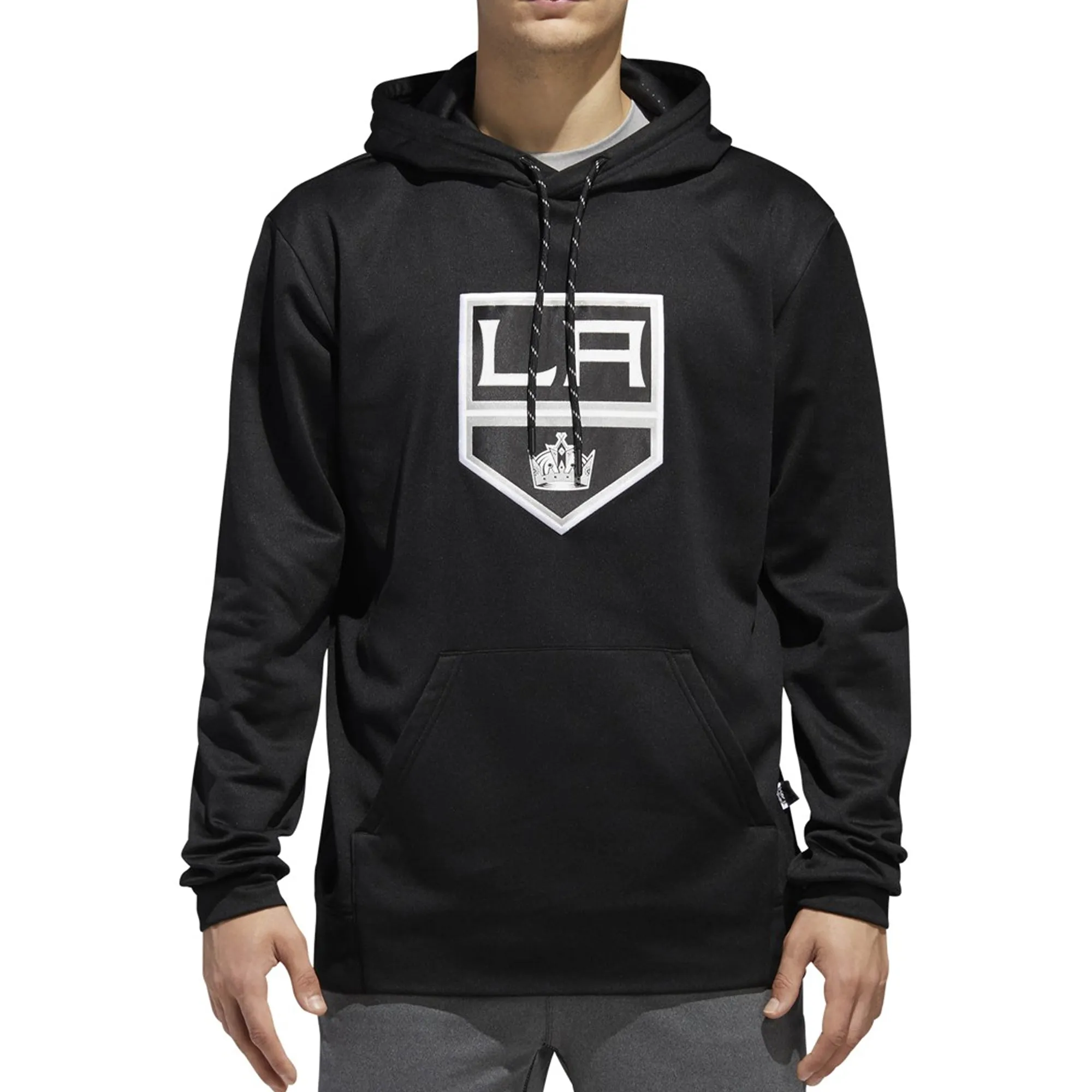 adidas Men's NHL La Kings Pullover Hoodie Sweaters sold by Zulily