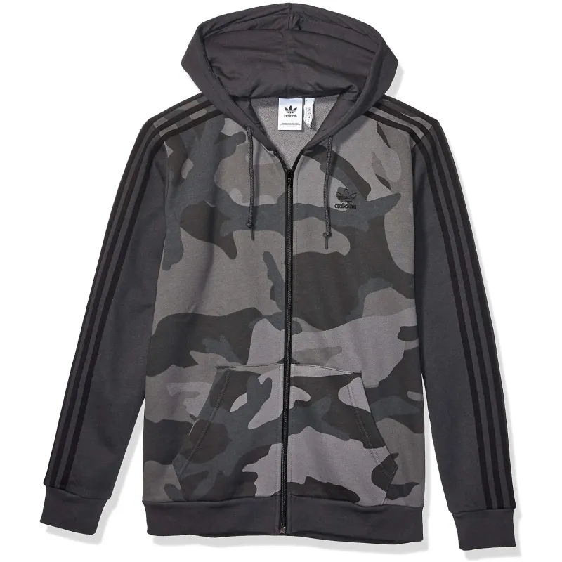 adidas Men's Camouflage Fullzip Hoodie Sweaters sold by Zulily