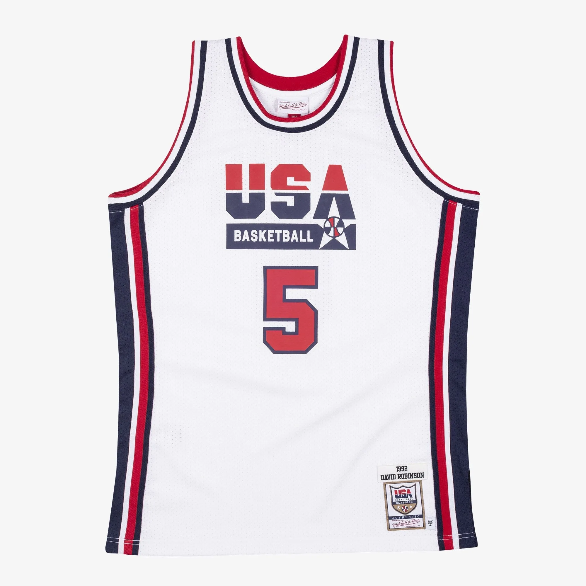Mitchell & Ness Men's NBA Authentic Jersey Usa 1992 David Robinson Jerseys sold by Zulily