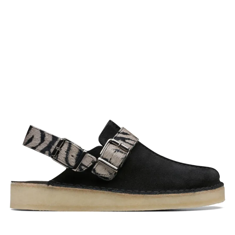 Clarks Women's Trek Mule Zebra Print Mules made by Clarks
