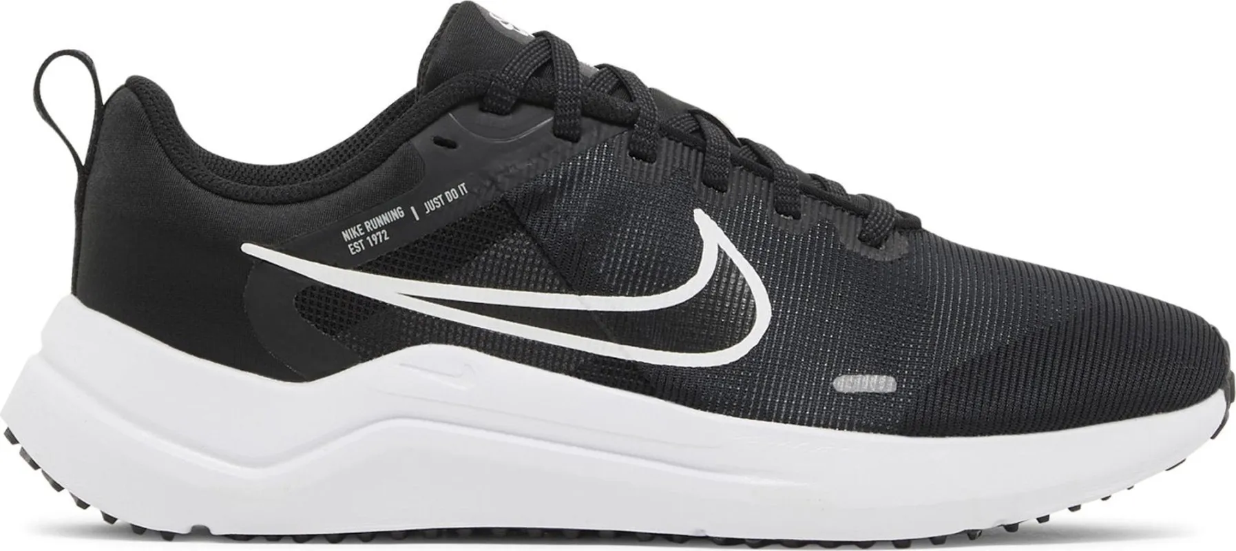 Nike Women's Downshifter 12 'Black White ' Sneakers sold by Zulily