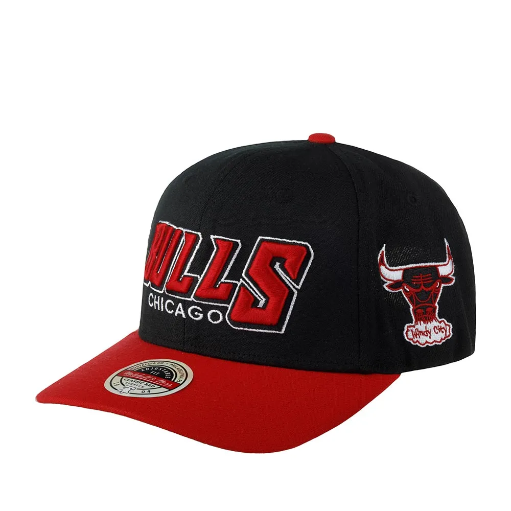 Mitchell & Ness Men's NBA Shredder Stretch Snapback Hwc Bulls Snapback Caps sold by Zulily