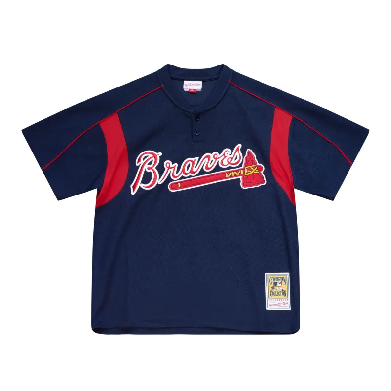 Mitchell & Ness MLB Batting Practice Jersey Atlanta Braves 2003 Chipper Jones sold by Zulily