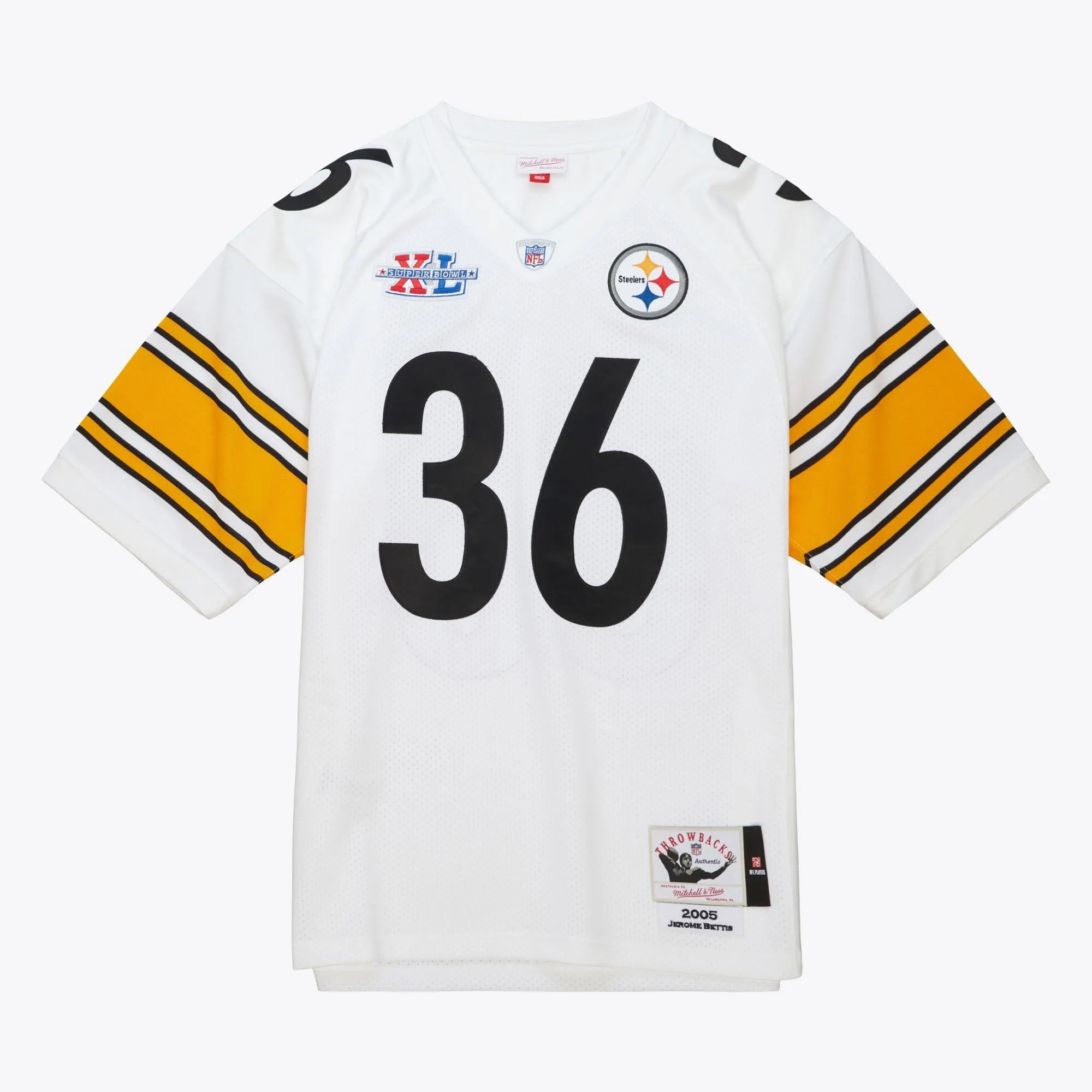 Mitchell & Ness Men's NFL Authentic Jersey Steelers 2005 Jerome Bettis Jerseys sold by Zulily