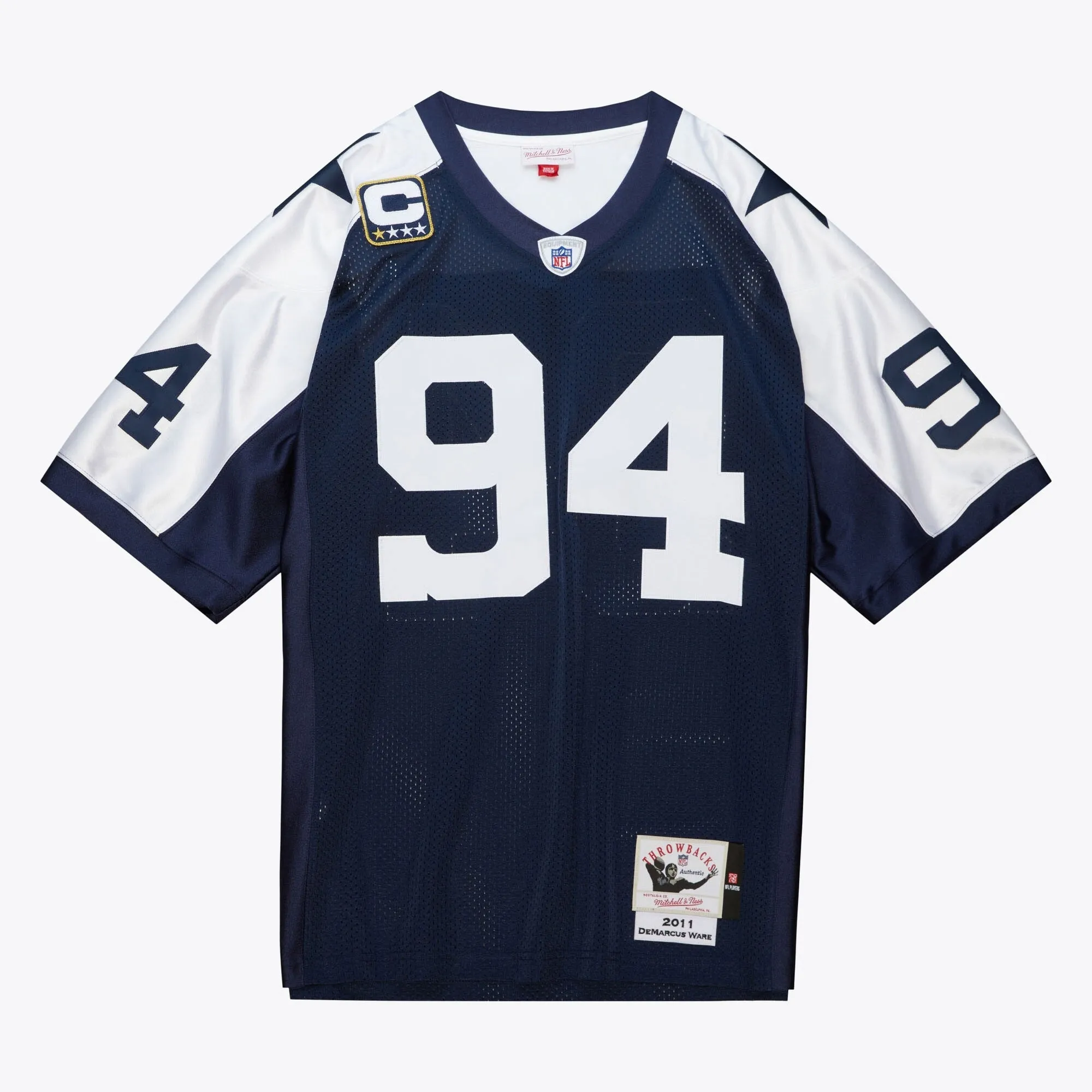 Mitchell & Ness Men's NFL Authentic Jersey Cowboys 11 Demarcus Ware Jerseys sold by Zulily