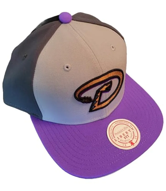 Mitchell & Ness Men's MLB Triple Play Liberty Snapback Coop Diamondbacks Snapback Caps sold by Zulily