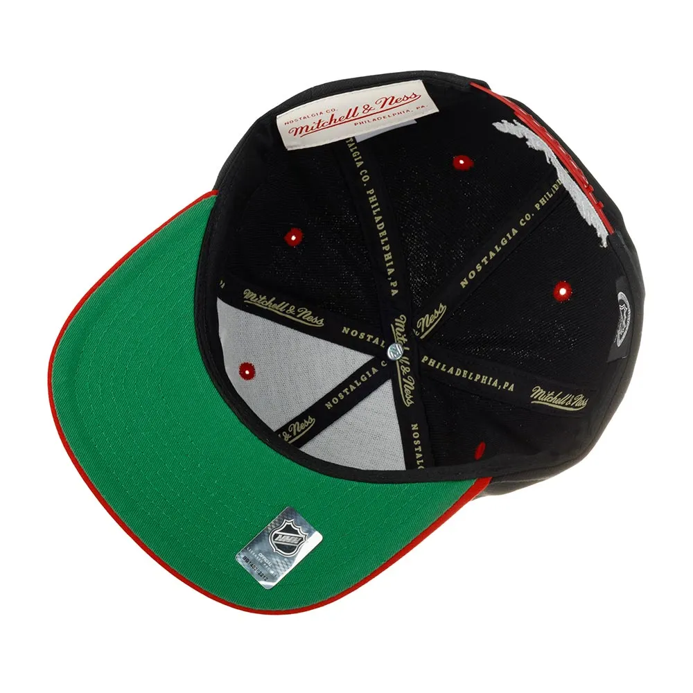 Mitchell & Ness Men's NHL Transcript Snapback Blackhawks Snapback Caps sold by Zulily product image thumbnail 4