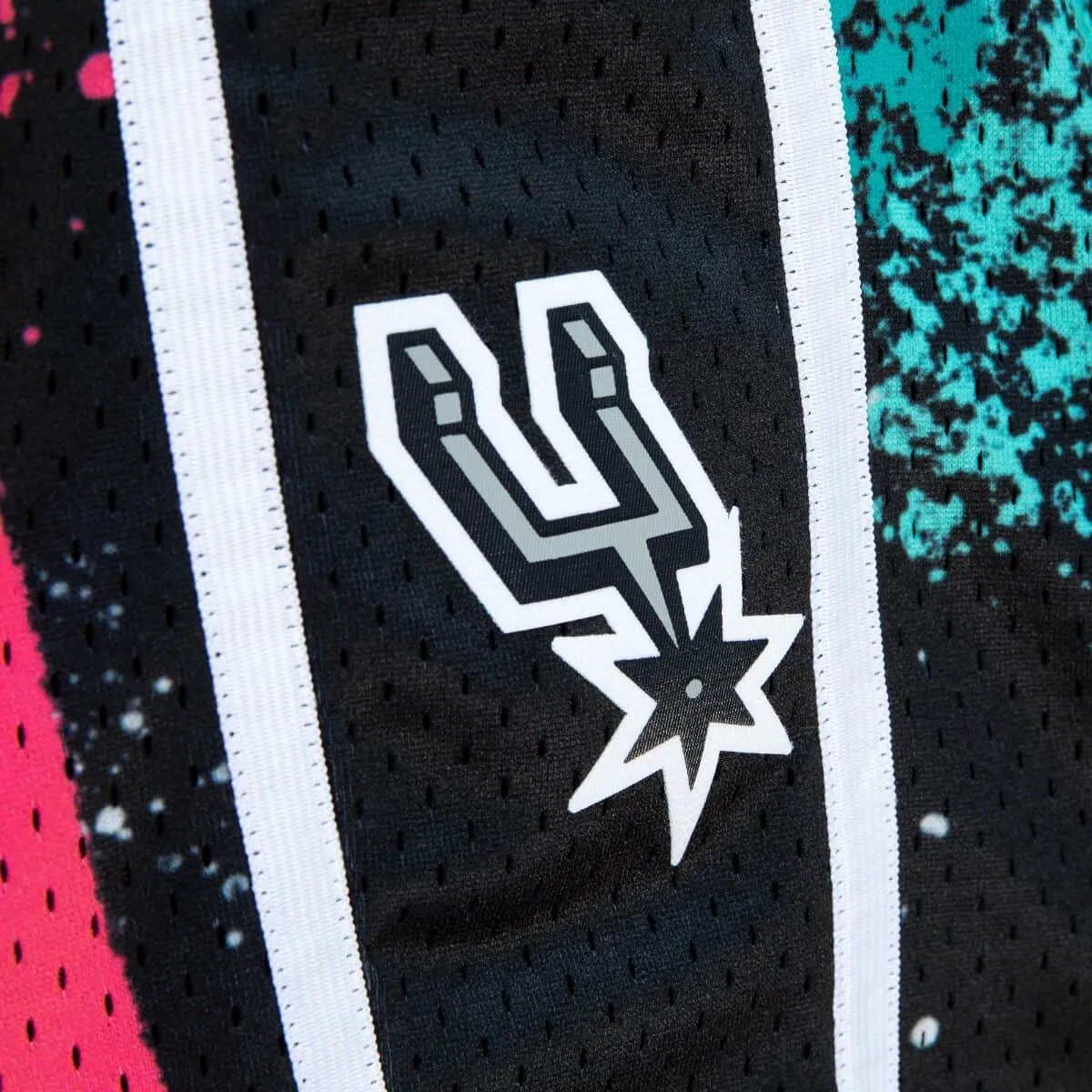 Mitchell & Ness Men's NBA Hyper Hoops Swingman Shorts - San Antonio Spurs 1998 Shorts sold by Zulily product image thumbnail 3