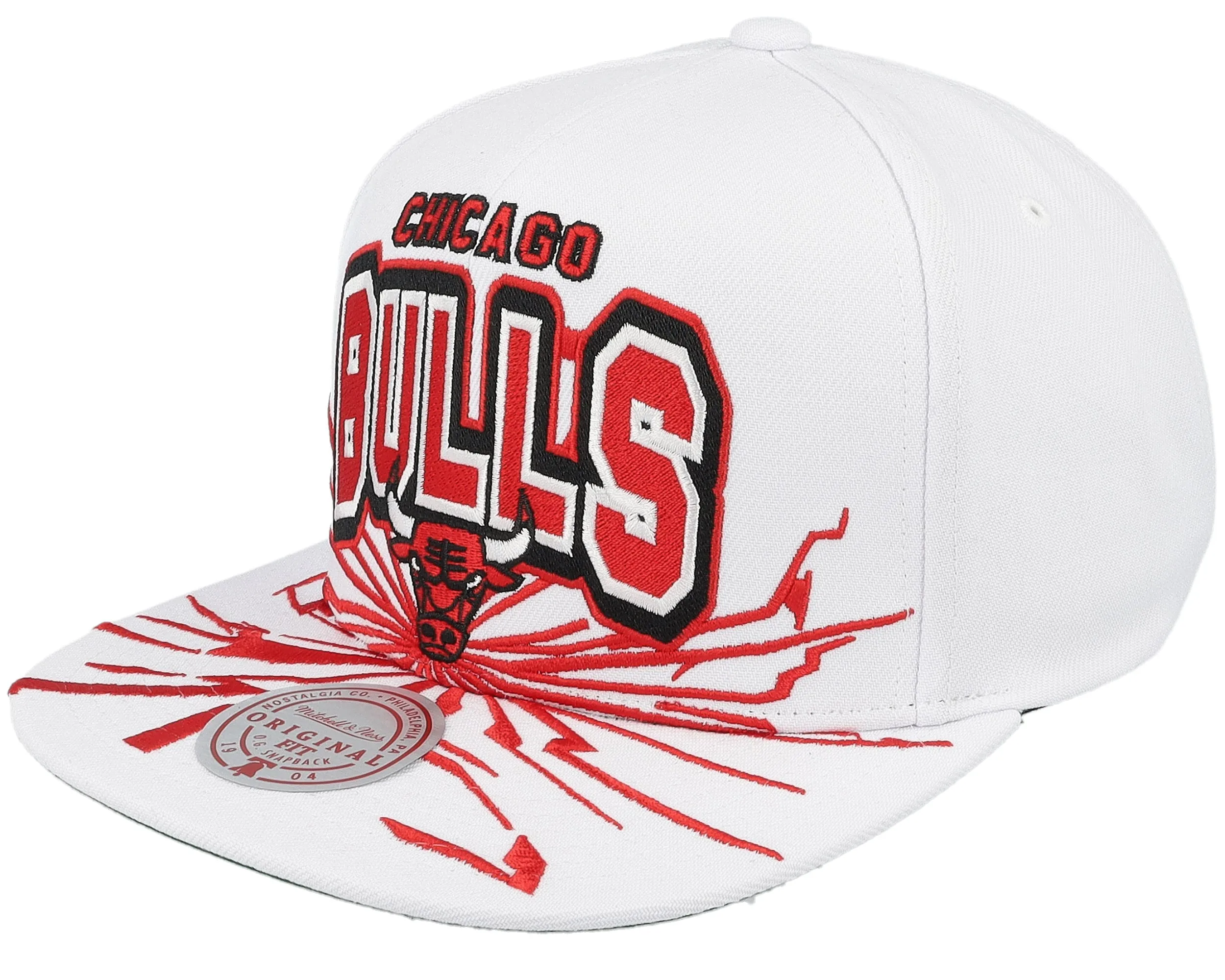 Mitchell & Ness Men's NBA Aftershock Snapback Bulls Snapback Caps sold by Zulily