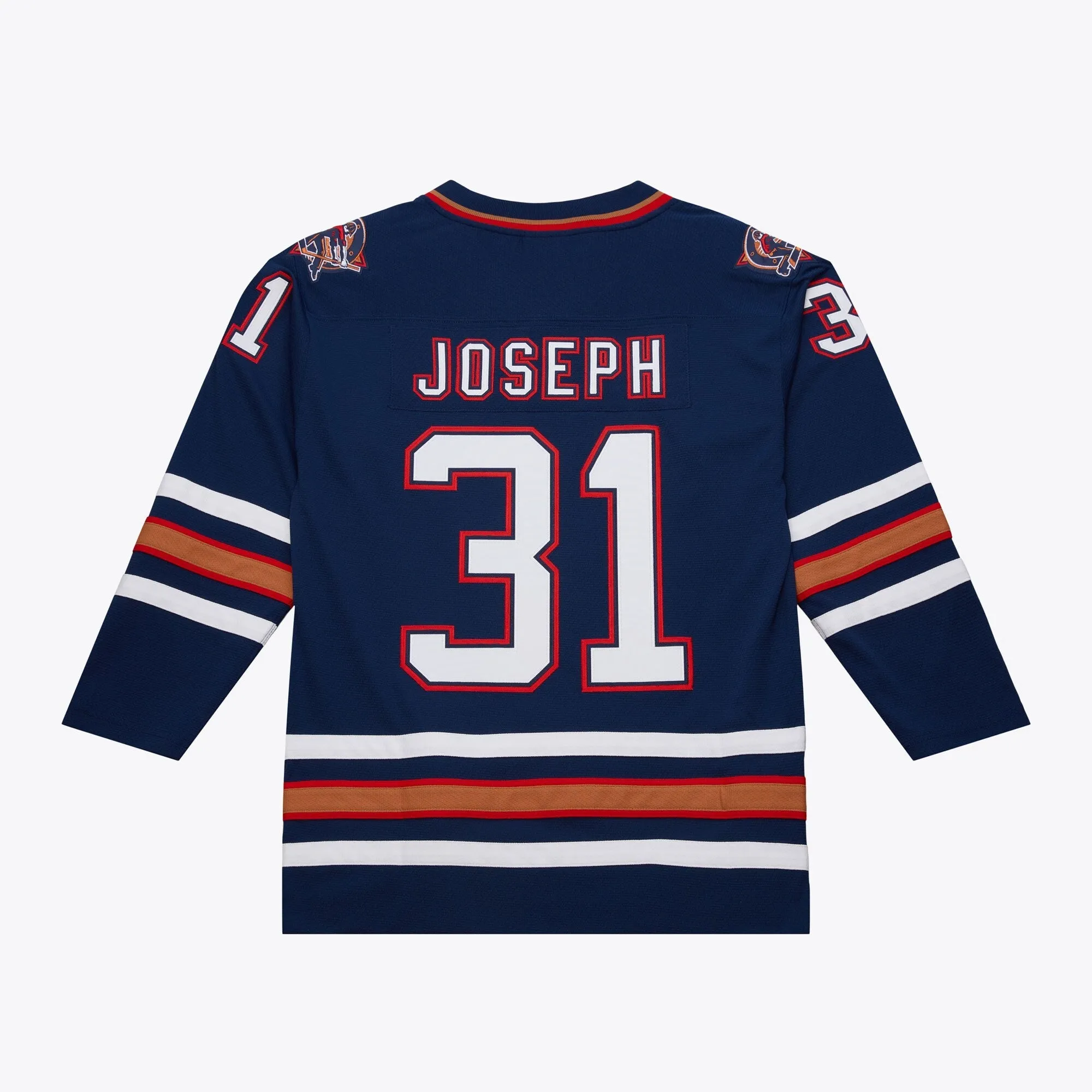 Mitchell & Ness Men's NHL Dark Jersey Oilers 1997 Curtis Joseph Jerseys sold by Zulily product image thumbnail 2