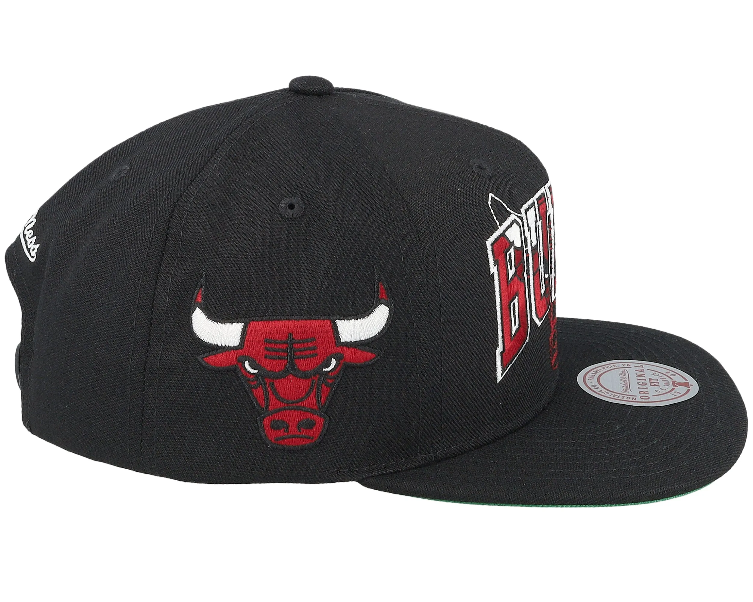 Mitchell & Ness Men's NBA Double Up Snapback Bulls Snapback Caps sold by Zulily product image thumbnail 4