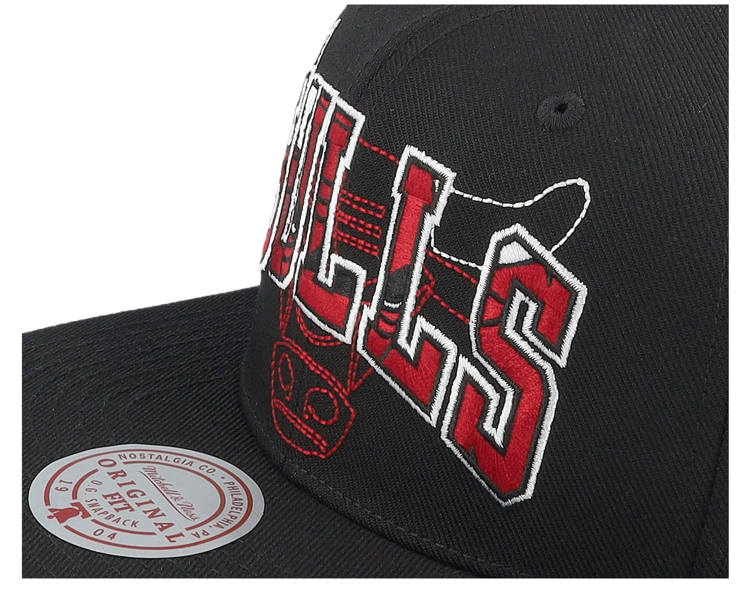 Mitchell & Ness Men's NBA Double Up Snapback Bulls Snapback Caps sold by Zulily product image thumbnail 5