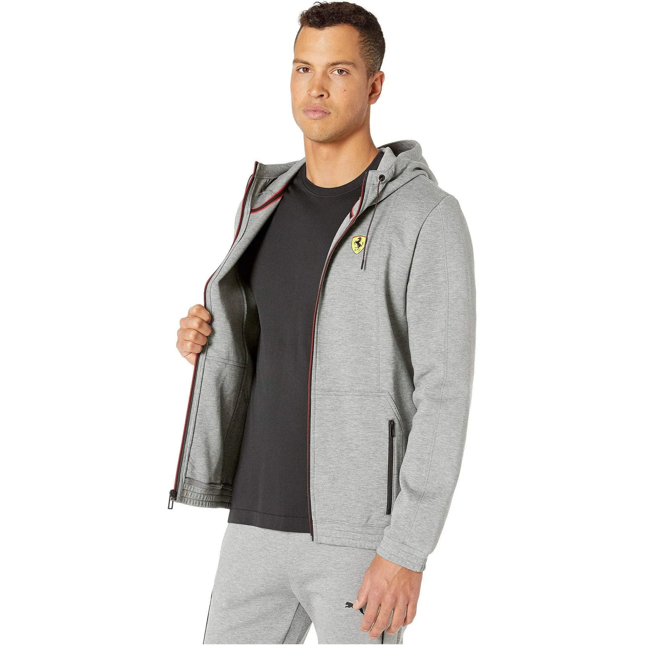 Puma Men's Sf Scuderia Ferrari Hooded Sweat Jacket Jackets sold by Zulily product image thumbnail 3