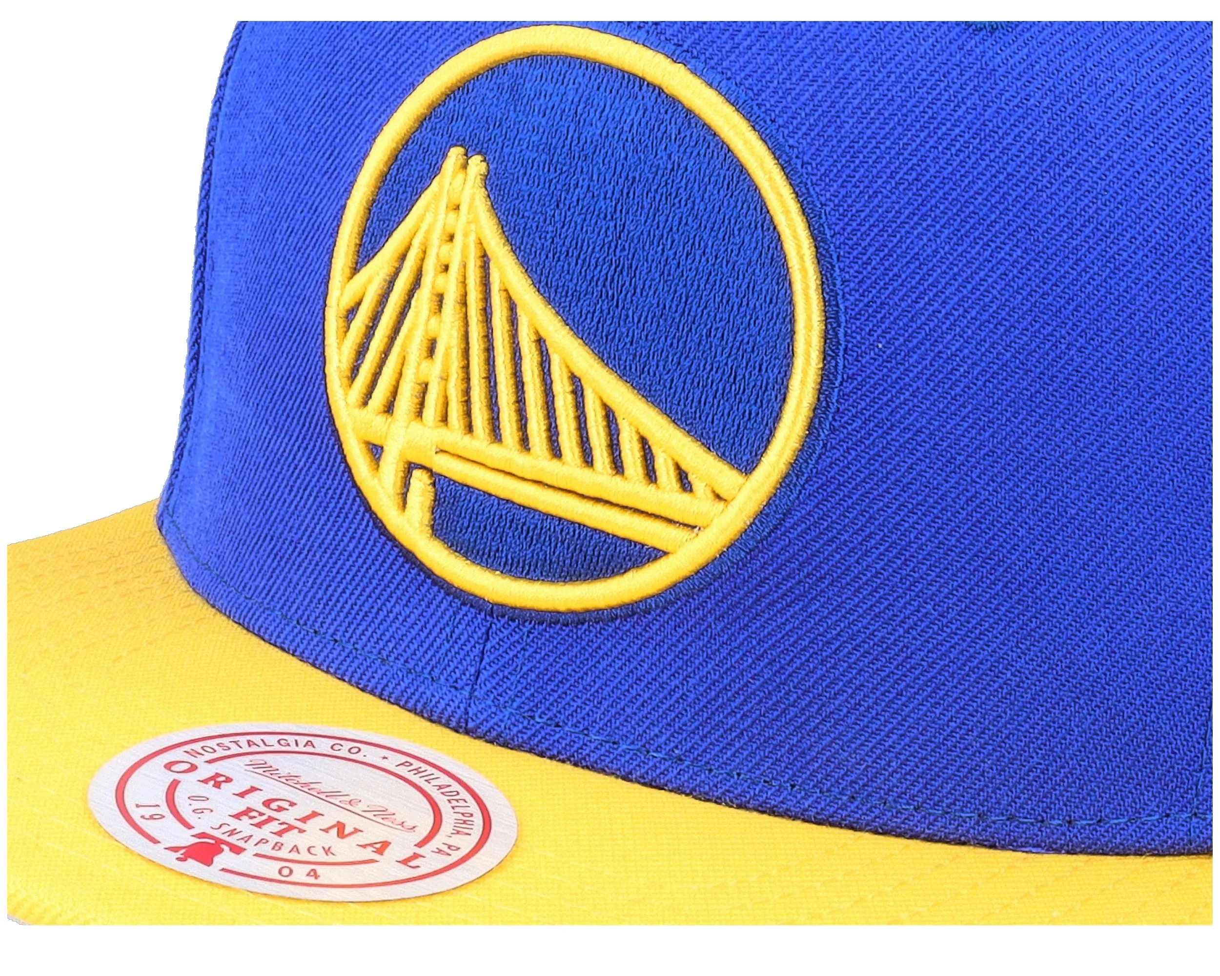 Mitchell & Ness Men's NBA Team 2 Tone 2.0 Snapback NBA Warriors Snapback Caps sold by Zulily product image thumbnail 4