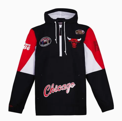 Mitchell & Ness Men's NBA Team Origins Pullover Anorak Bulls sold by Zulily