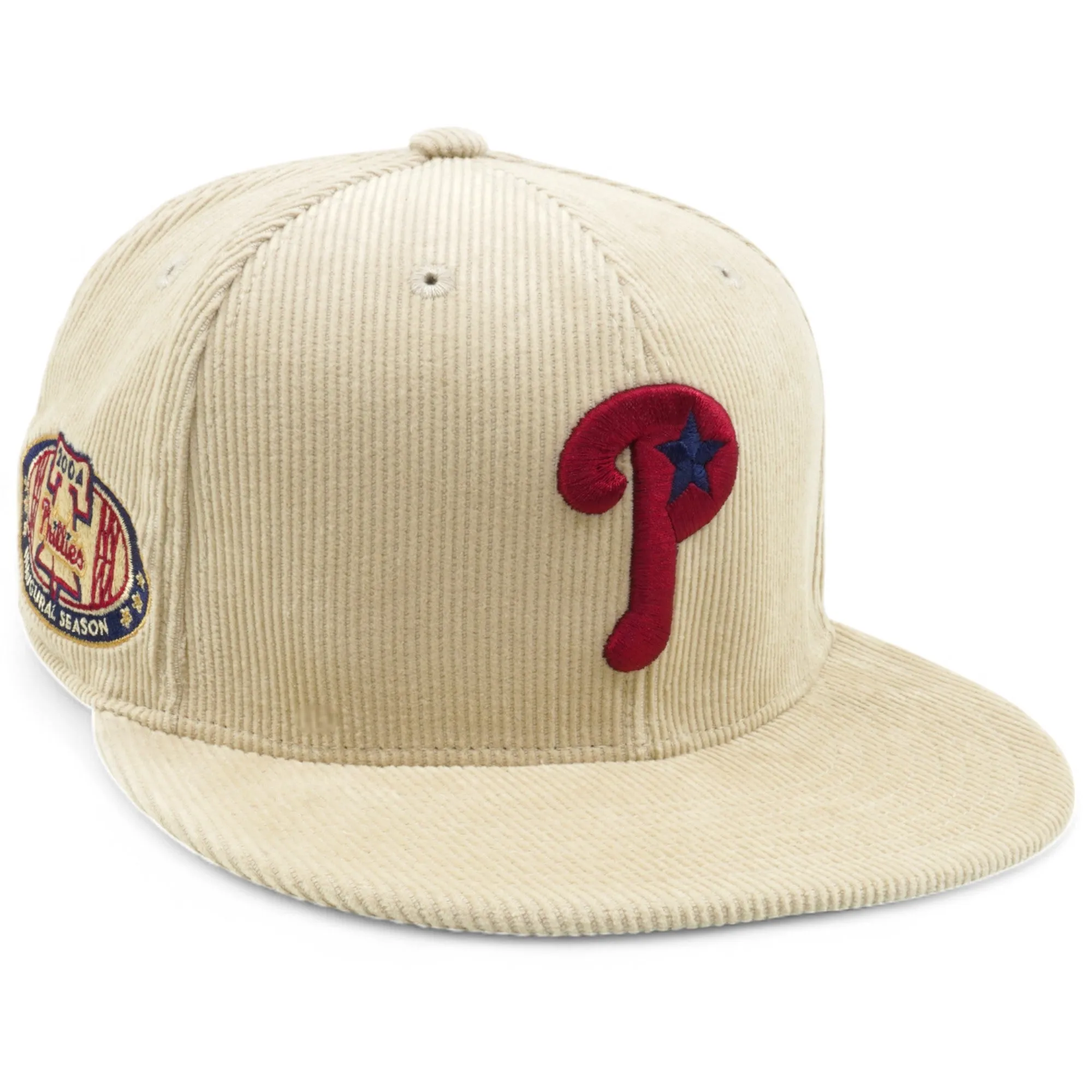 Mitchell & Ness Men's MLB Team Cord Fitted Phillies 2004 Fitted Caps sold by Zulily product image thumbnail 3