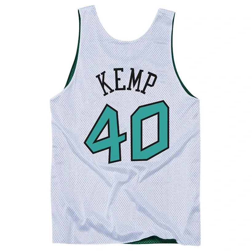 Mitchell & Ness Men's Reversible Mesh Tank Supersonics Shawn Kemp Tank Tops sold by Zulily product image thumbnail 3