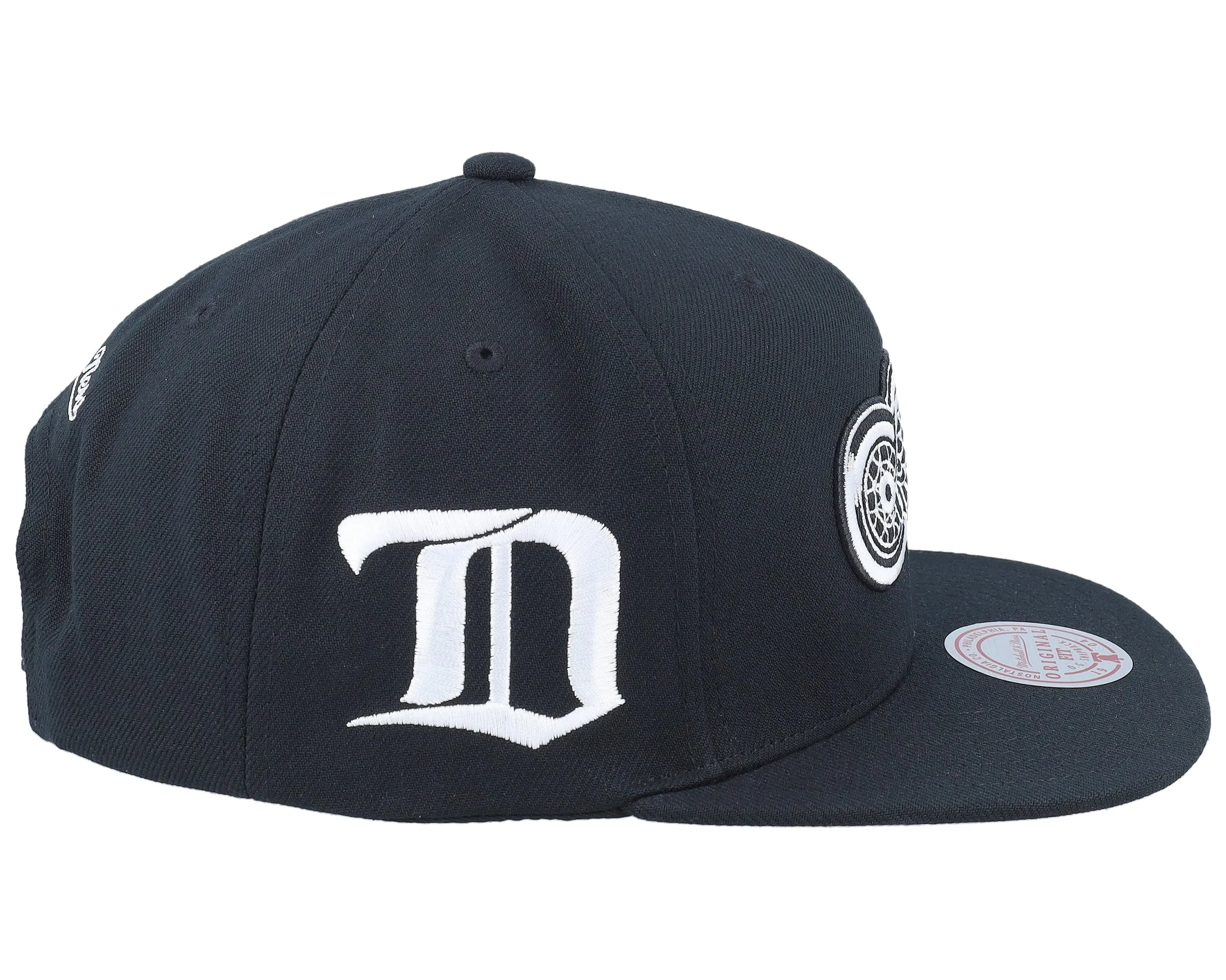 Mitchell & Ness Men's NHL Evergreen Black White Snapback Vntg Red Wings sold by Zulily product image thumbnail 3