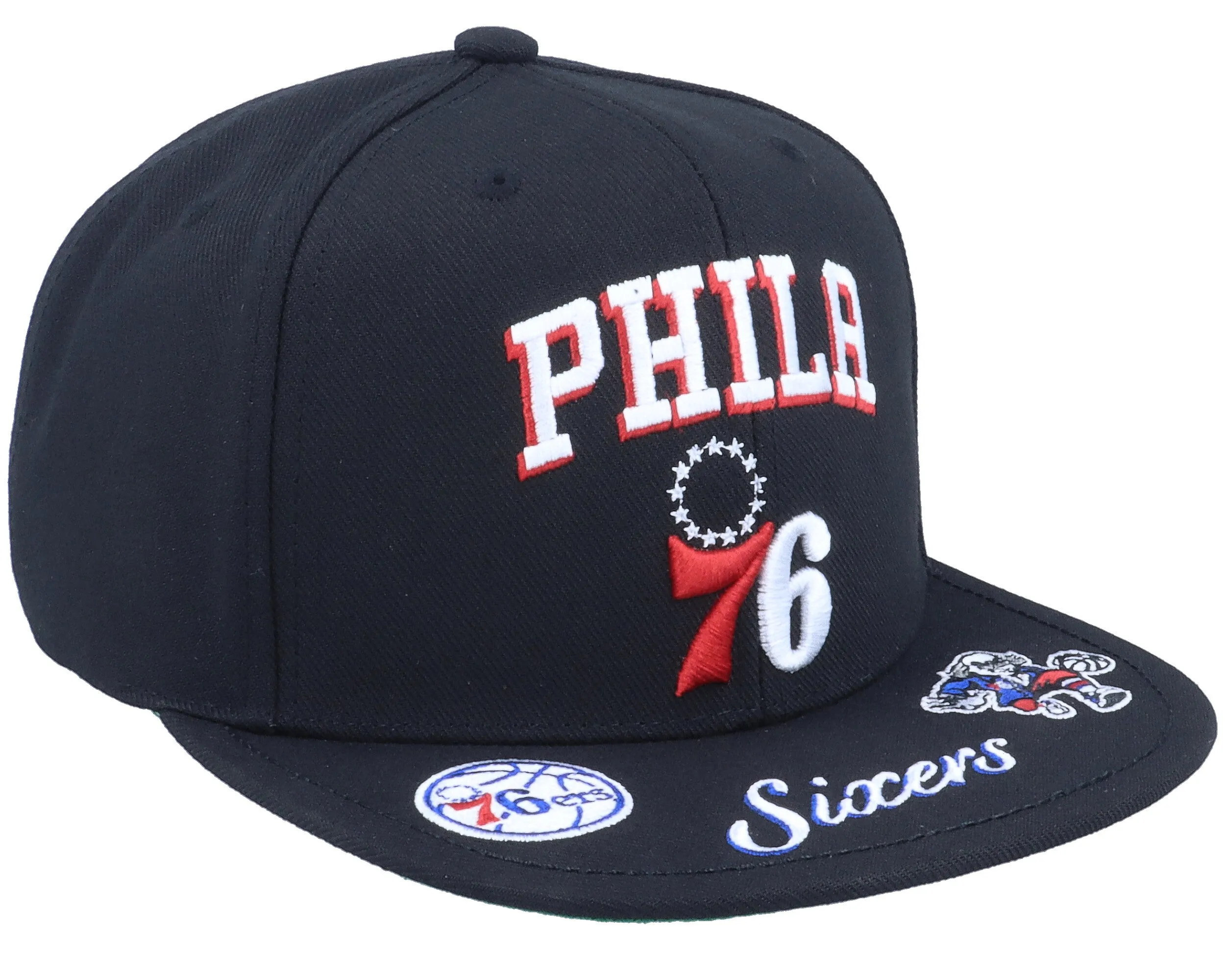 Mitchell & Ness Men's NBA Front Loaded Snapback 76Ers sold by Zulily product image thumbnail 2