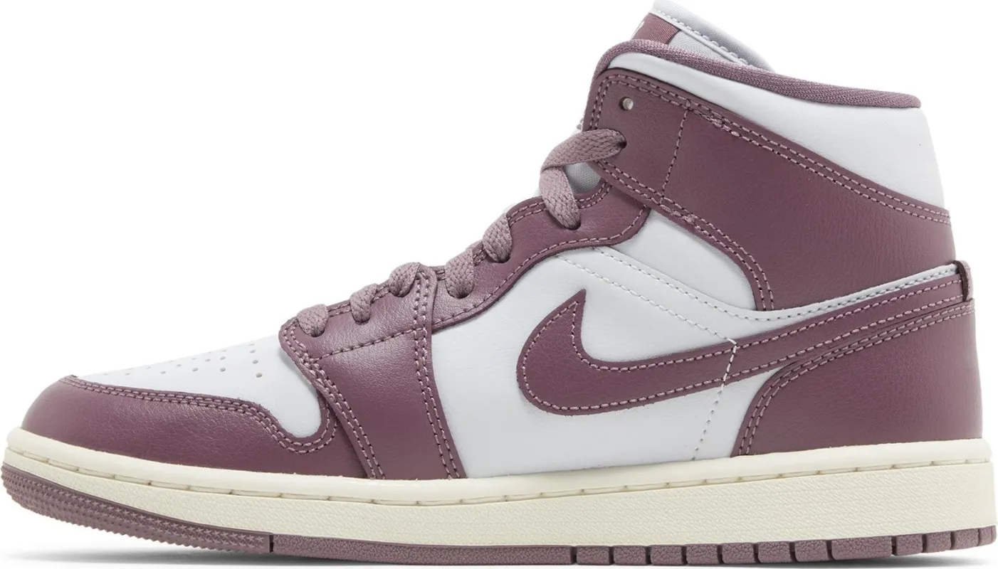 Air Jordan Women's Retro 1 Mid 'Sky J Mauve W' Sneakers sold by Zulily