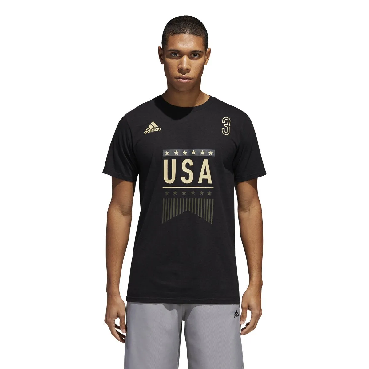 adidas Men's Team Usa Tee T-Shirts sold by Zulily product image thumbnail 3