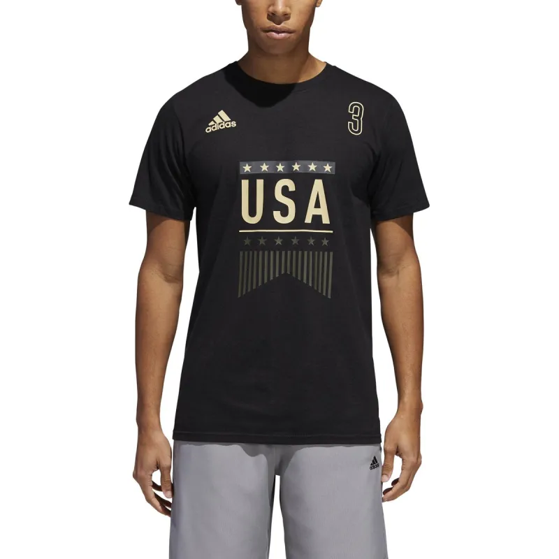 adidas Men's Team Usa Tee T-Shirts made by Adidas