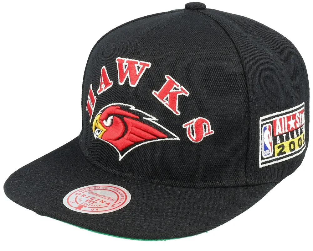 Mitchell & Ness Men's NBA My Squad Snapback Hwc Hawks Snapback Caps made by Mitchell & Ness