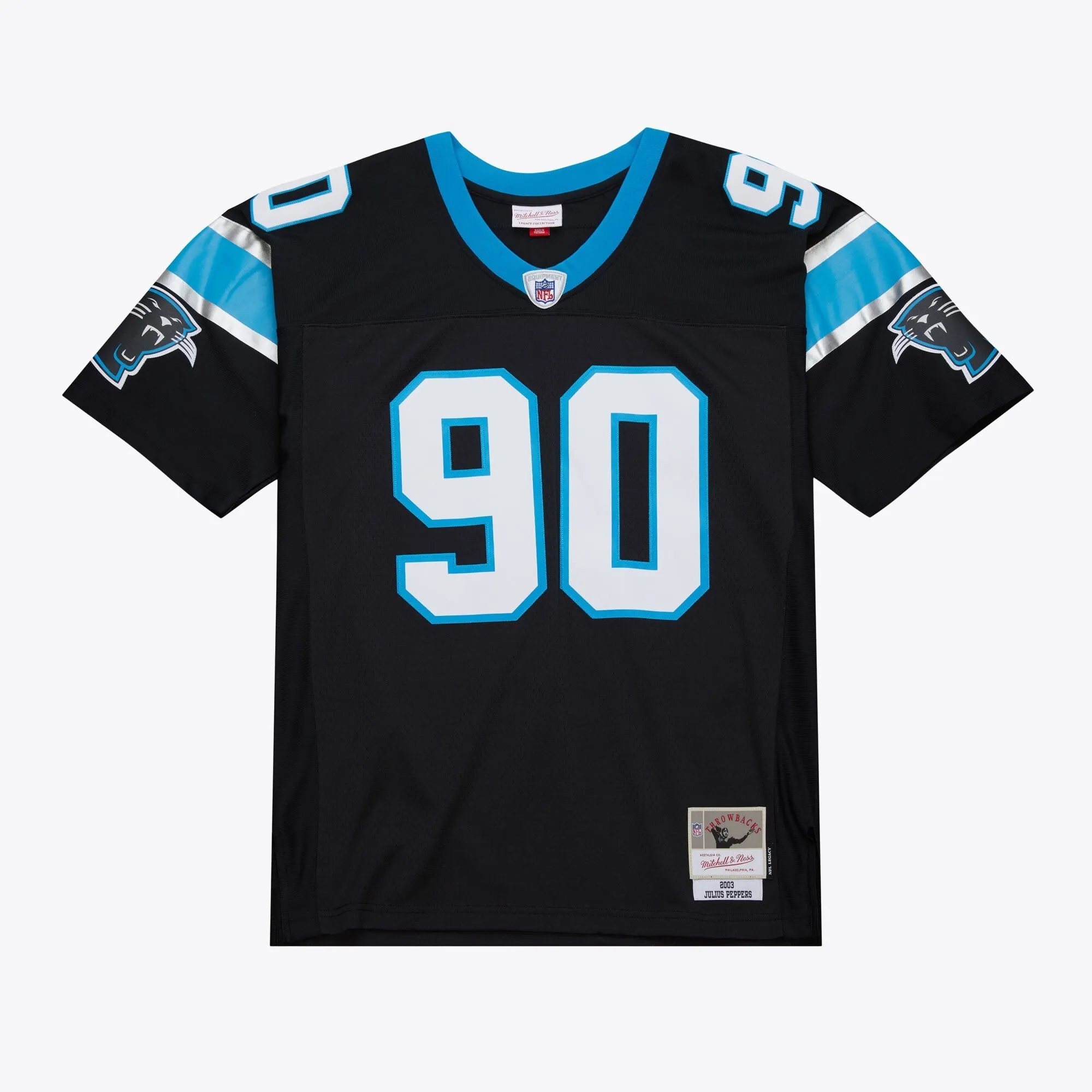 Mitchell & Ness Men's NFL Dark Jersey Panthers 2003 Julius Peppers Jerseys sold by Zulily