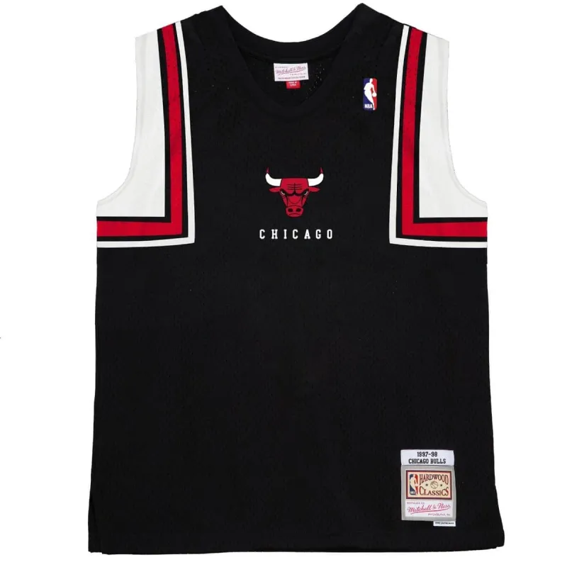 Mitchell & Ness Men's NBA Authentic Shooting Shirt - Chicago Bulls 1997 Shooting Shirt made by Mitchell & Ness