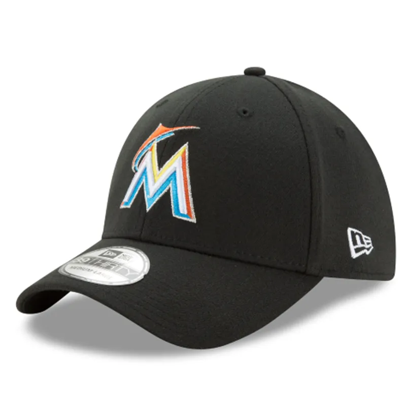 New Era Men's MLB 39Thirty Flex Fit Cap Marlins made by New Era