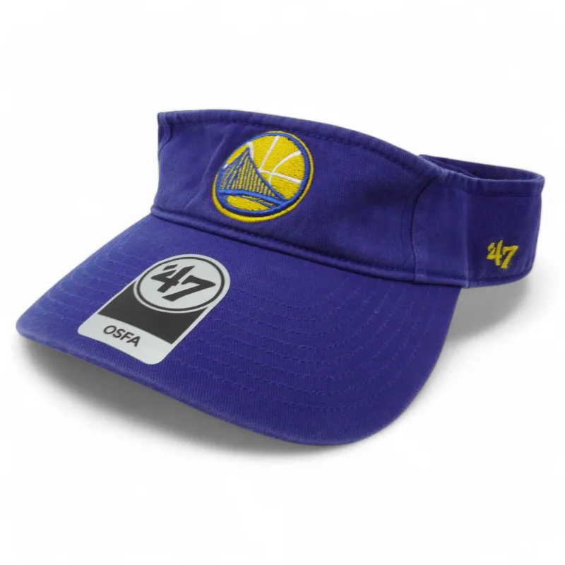 47 Brand Men's NBA Golden State Warriors Visor Hook & Loop sold by Zulily