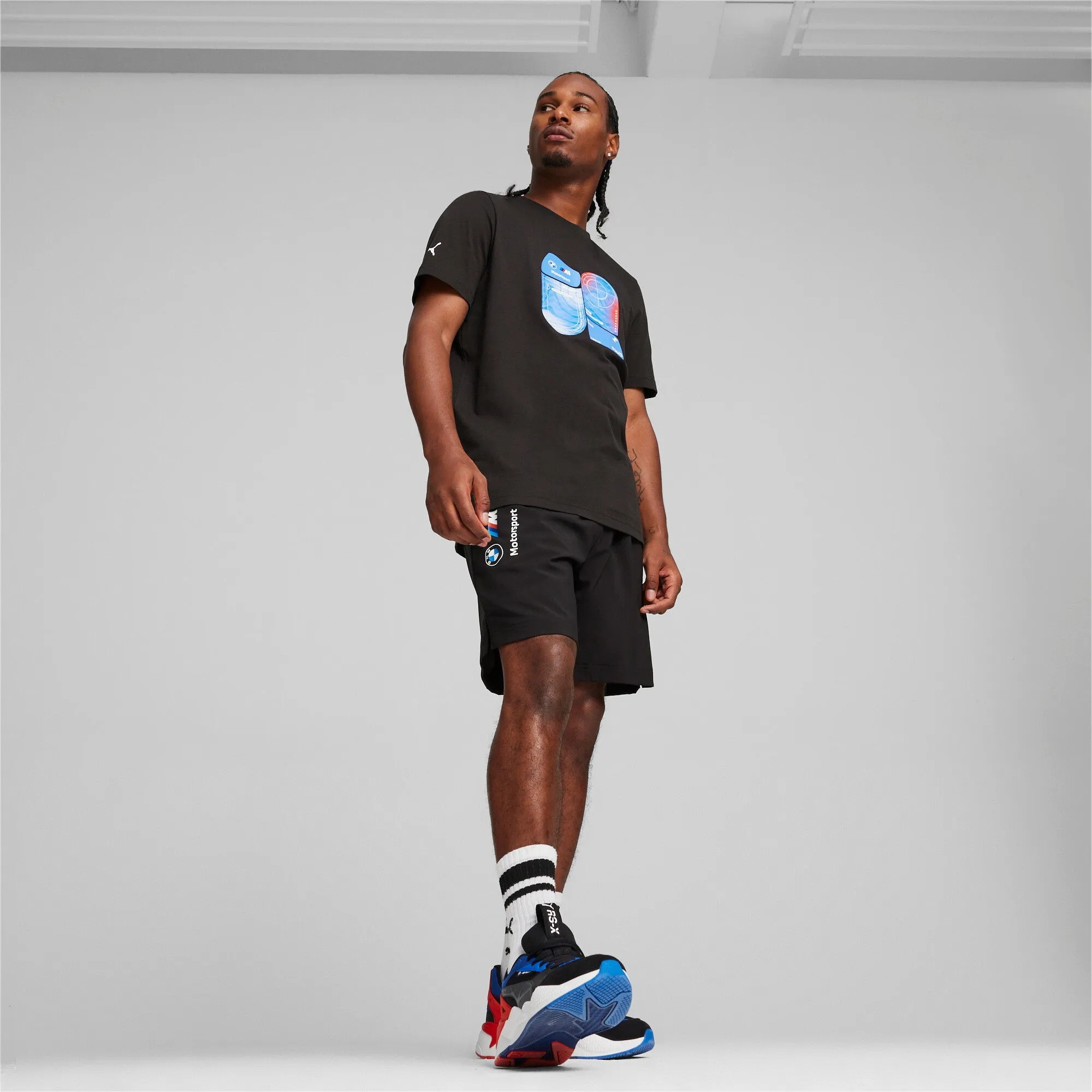 Puma Men's Bmw Motorsports Essentials Woven Shorts sold by Zulily product image thumbnail 4