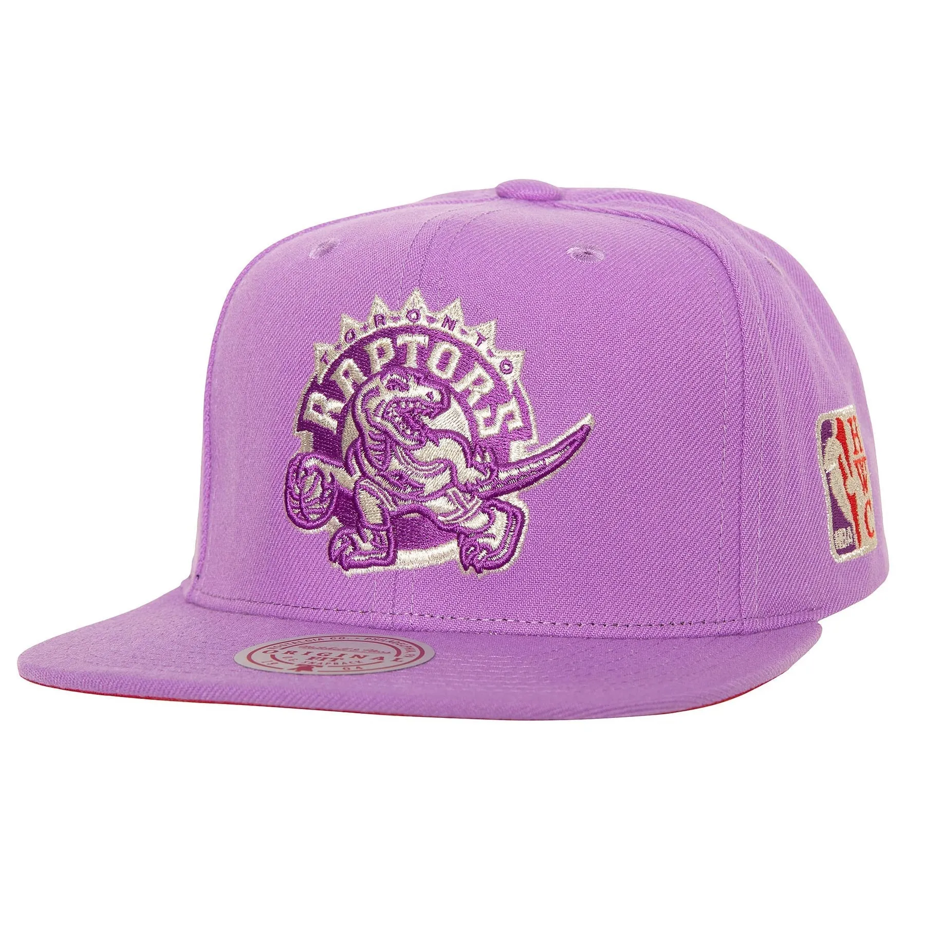 Mitchell & Ness Men's NBA Watch Me Shine Snapback Hwc Raptors Purple sold by Zulily