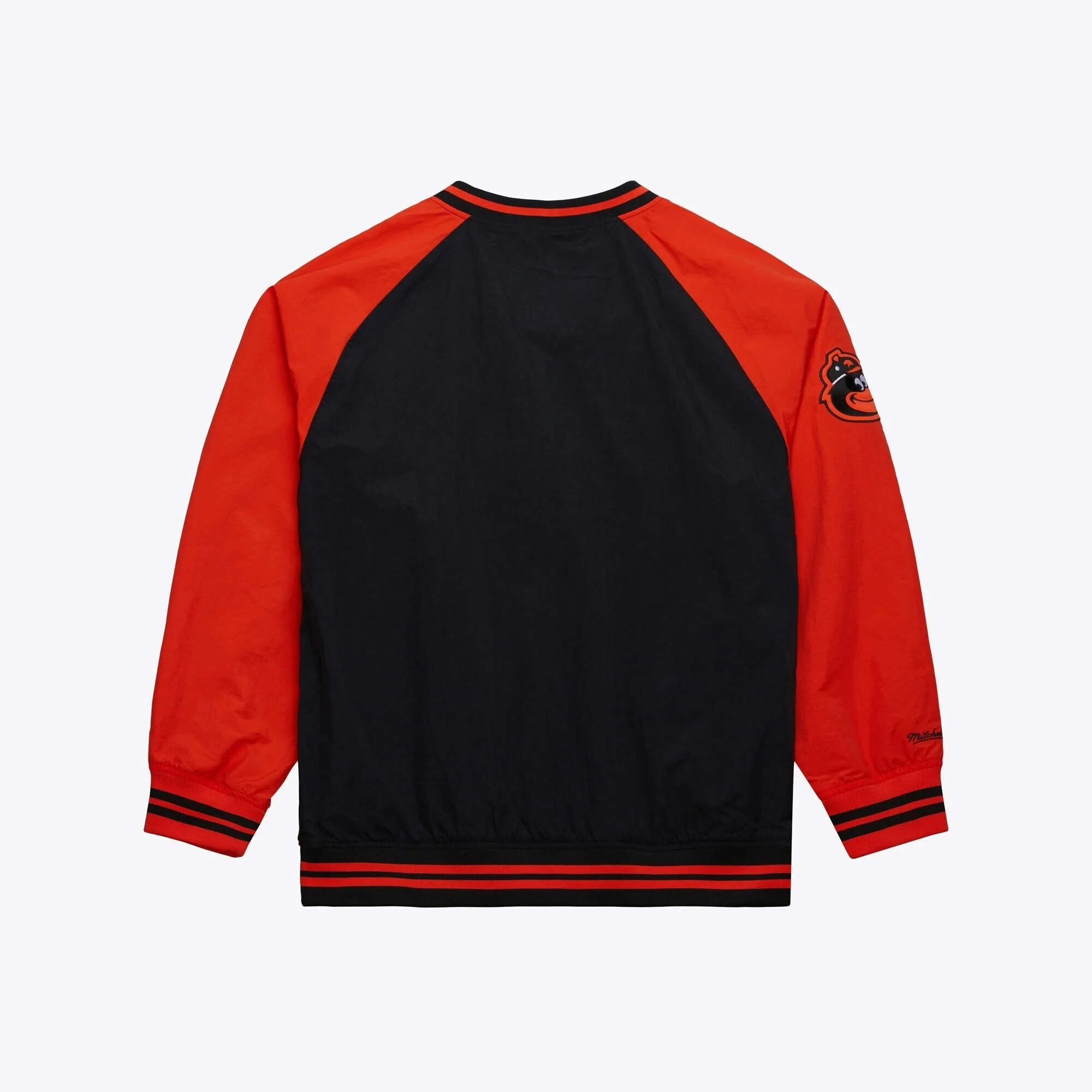 Mitchell & Ness Men's MLB Nylon Pullover Jacket Vintage Logo Orioles Pullovers sold by Zulily product image thumbnail 2