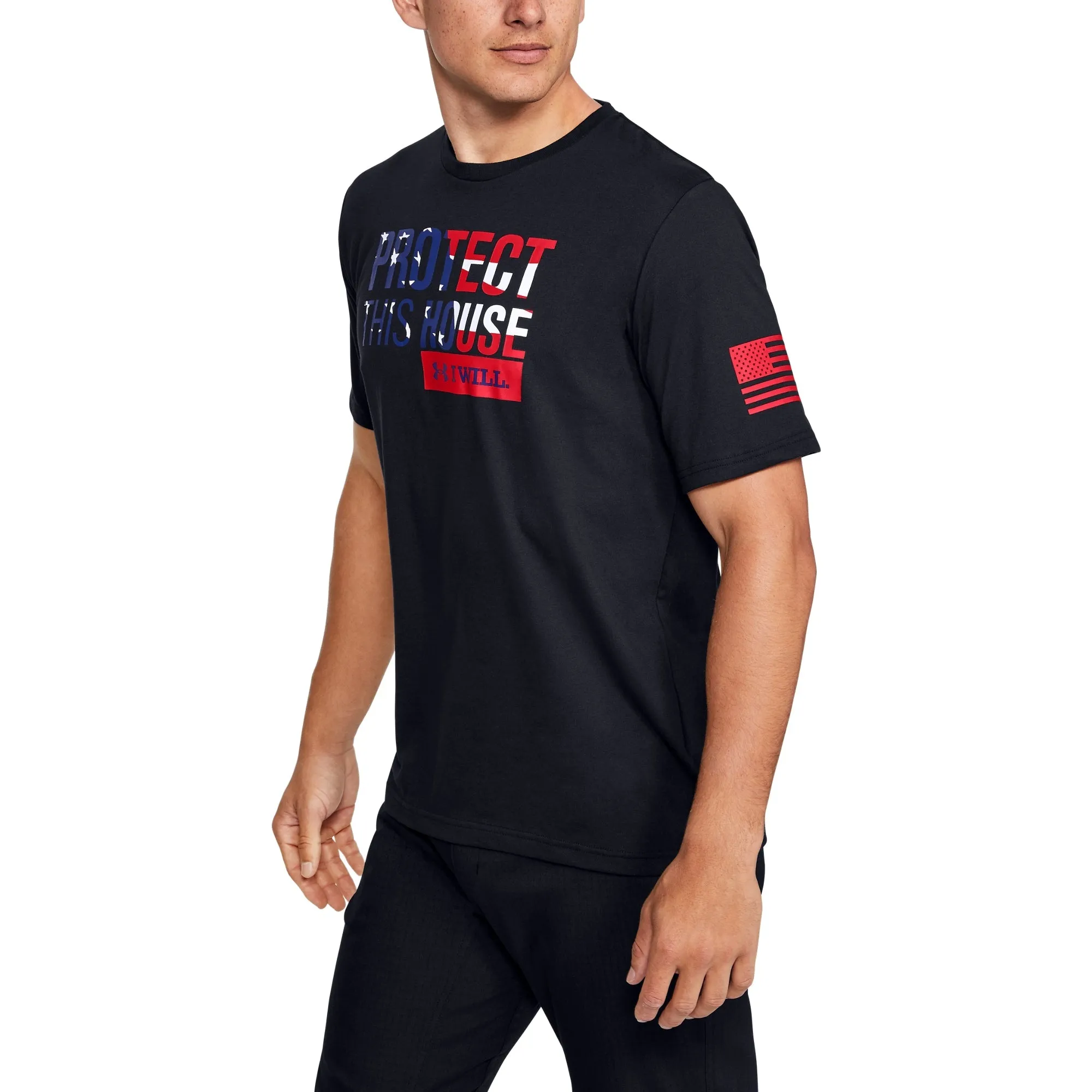Under Armour Men's Freedom Protect This House T Shirt Shirts sold by Zulily product image thumbnail 3