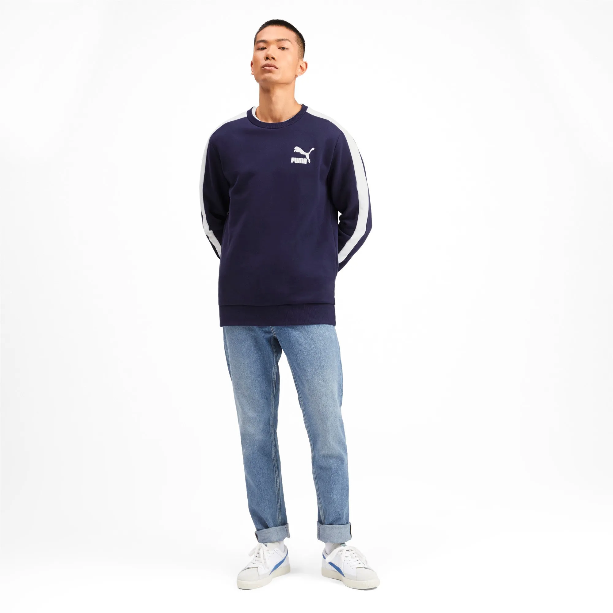 Puma Men's Iconic T7 Crew Fleece sold by Zulily product image thumbnail 3