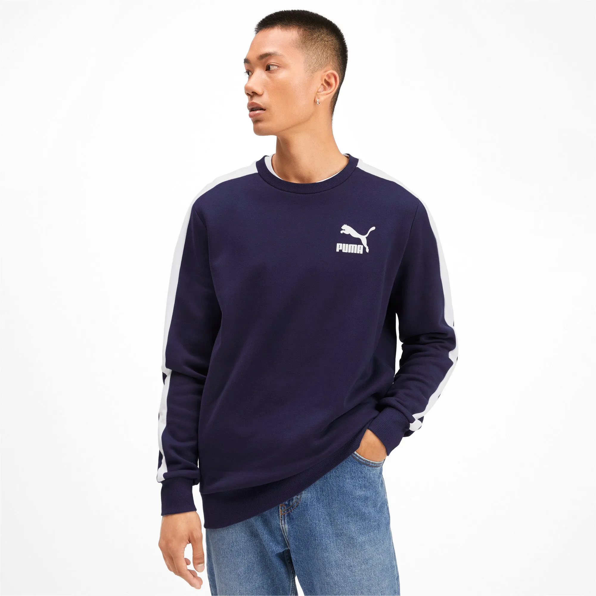 Puma Men's Iconic T7 Crew Fleece sold by Zulily