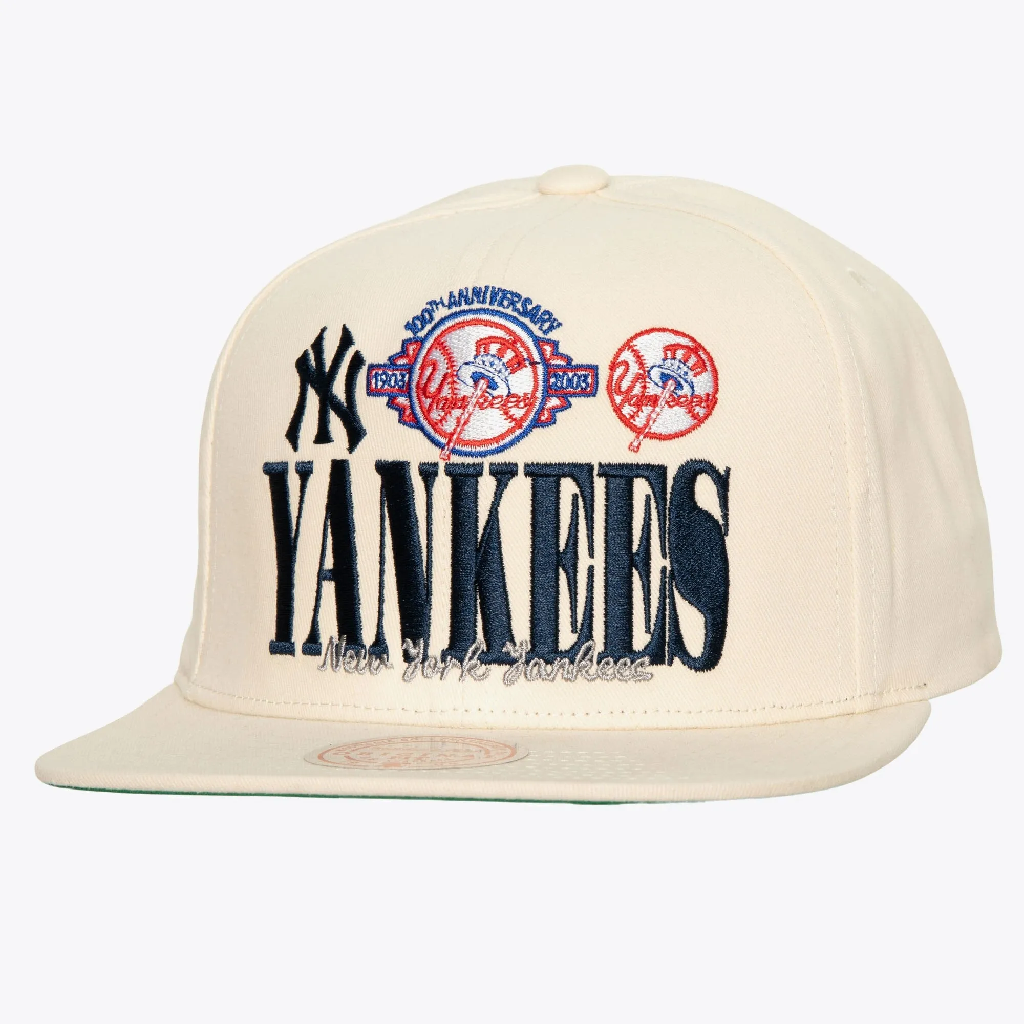 Mitchell & Ness Men's MLB Reframe Retro Snapback Coop Yankees Snapback Caps sold by Zulily