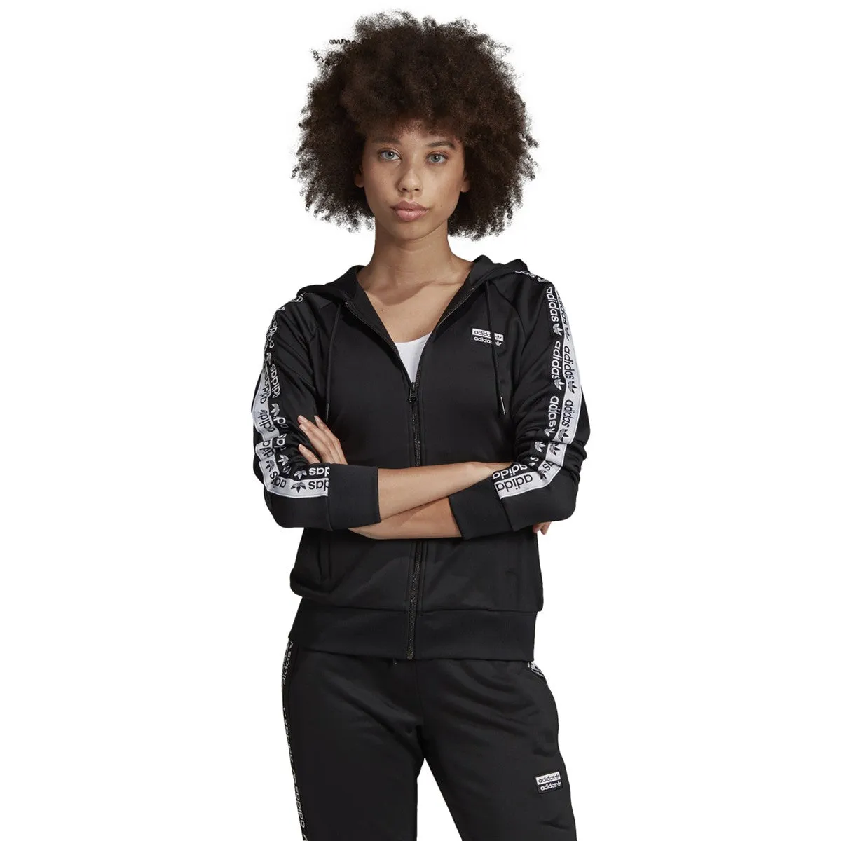 adidas Women's Originals Fullzip Hoodie Sweaters sold by Zulily product image thumbnail 3