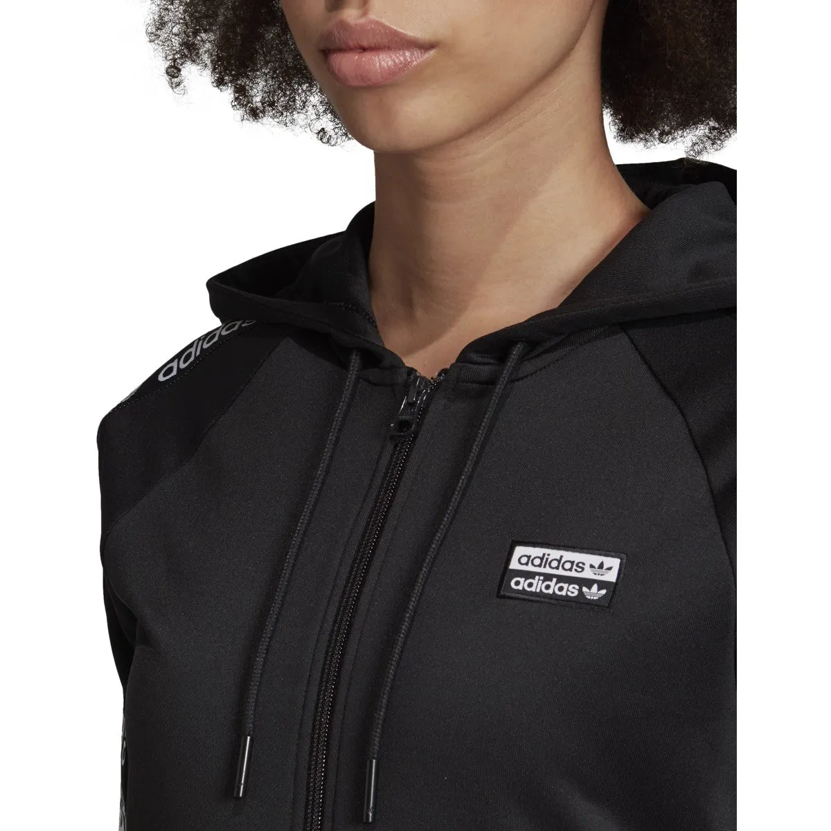 adidas Women's Originals Fullzip Hoodie Sweaters sold by Zulily product image thumbnail 4