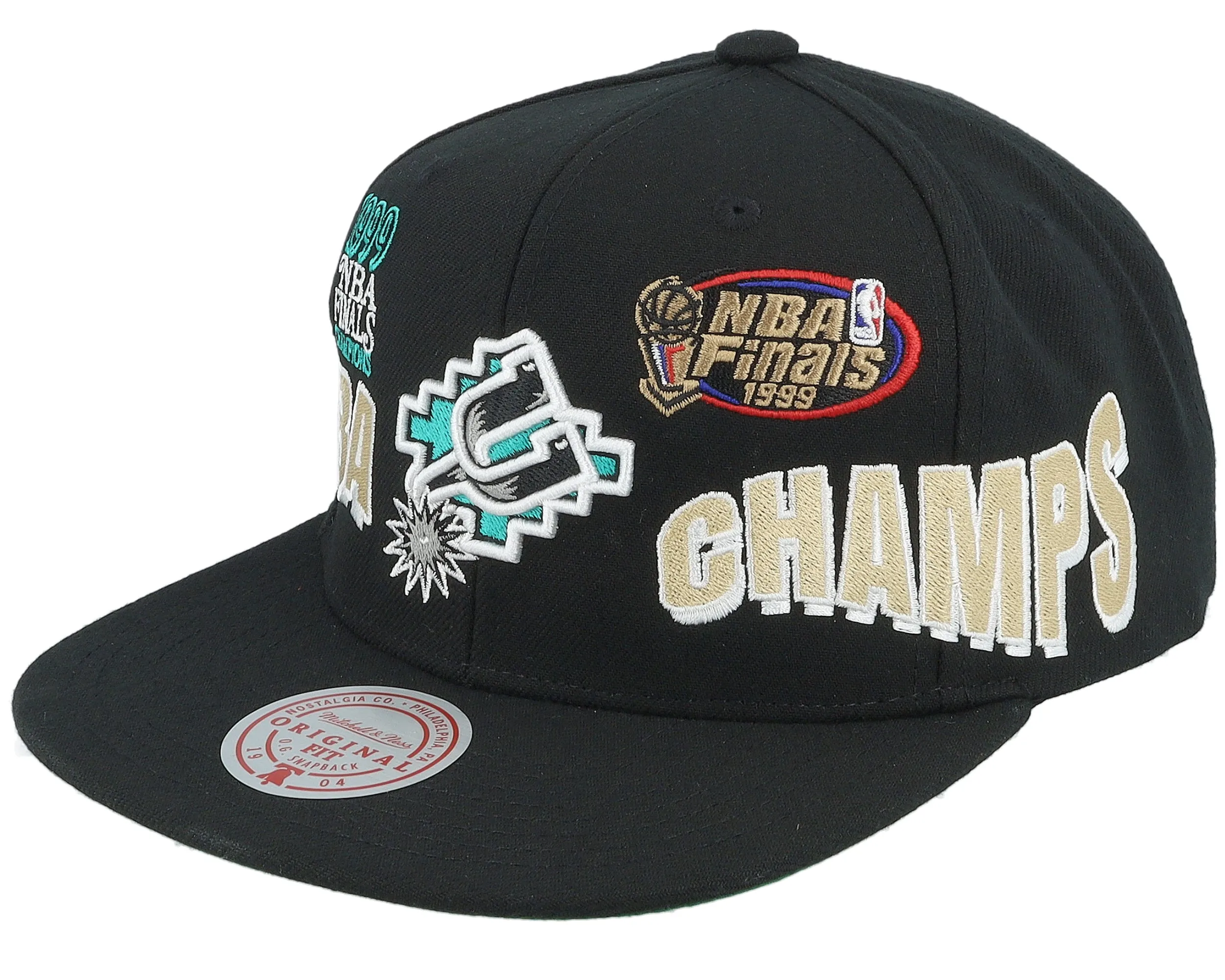 Mitchell & Ness Men's NBA World Champs Snapback Hwc Spurs Snapback Caps sold by Zulily product image thumbnail 2